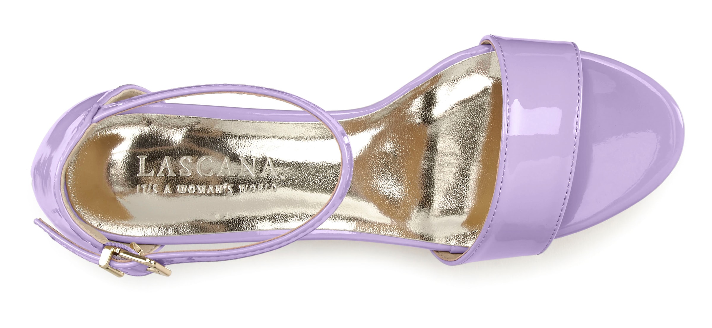 LASCANA High-Heel-Sandalette »Sommerschuh«, im zeitlosen Design, Riemchensandalette VEGAN