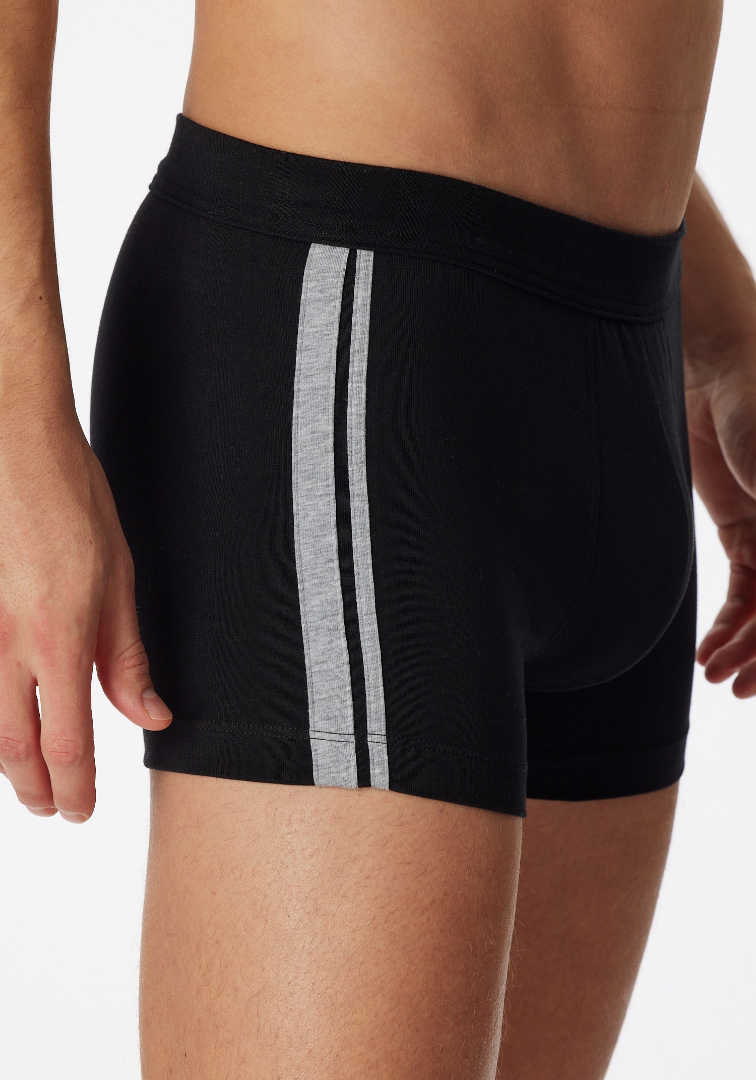 Schiesser Boxer »95/5« 3er-Pack,  mit softem, tonalem Bund, kontraststarke Seitenstreifen