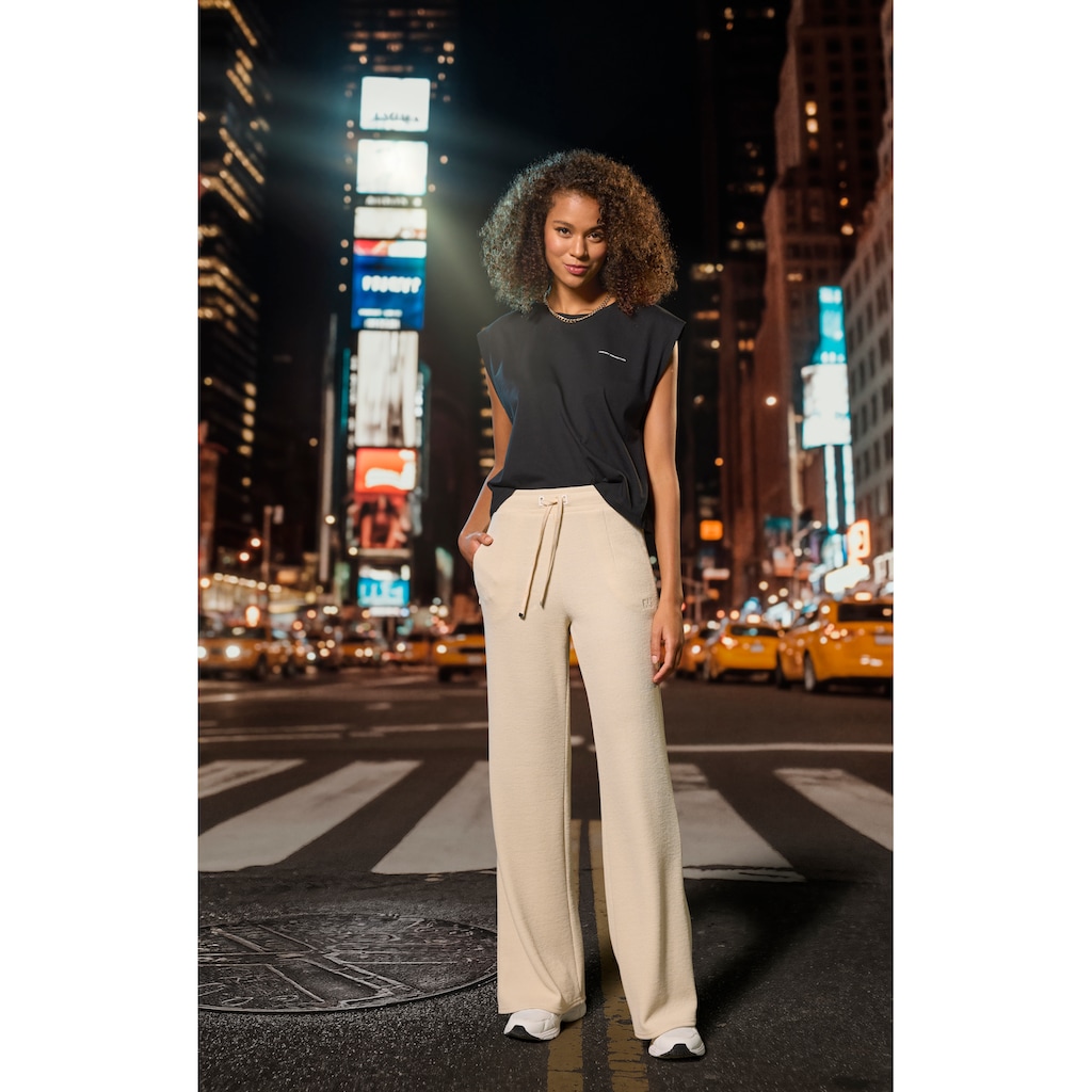 French Connection Loungepants, in gerippter Strickoptik