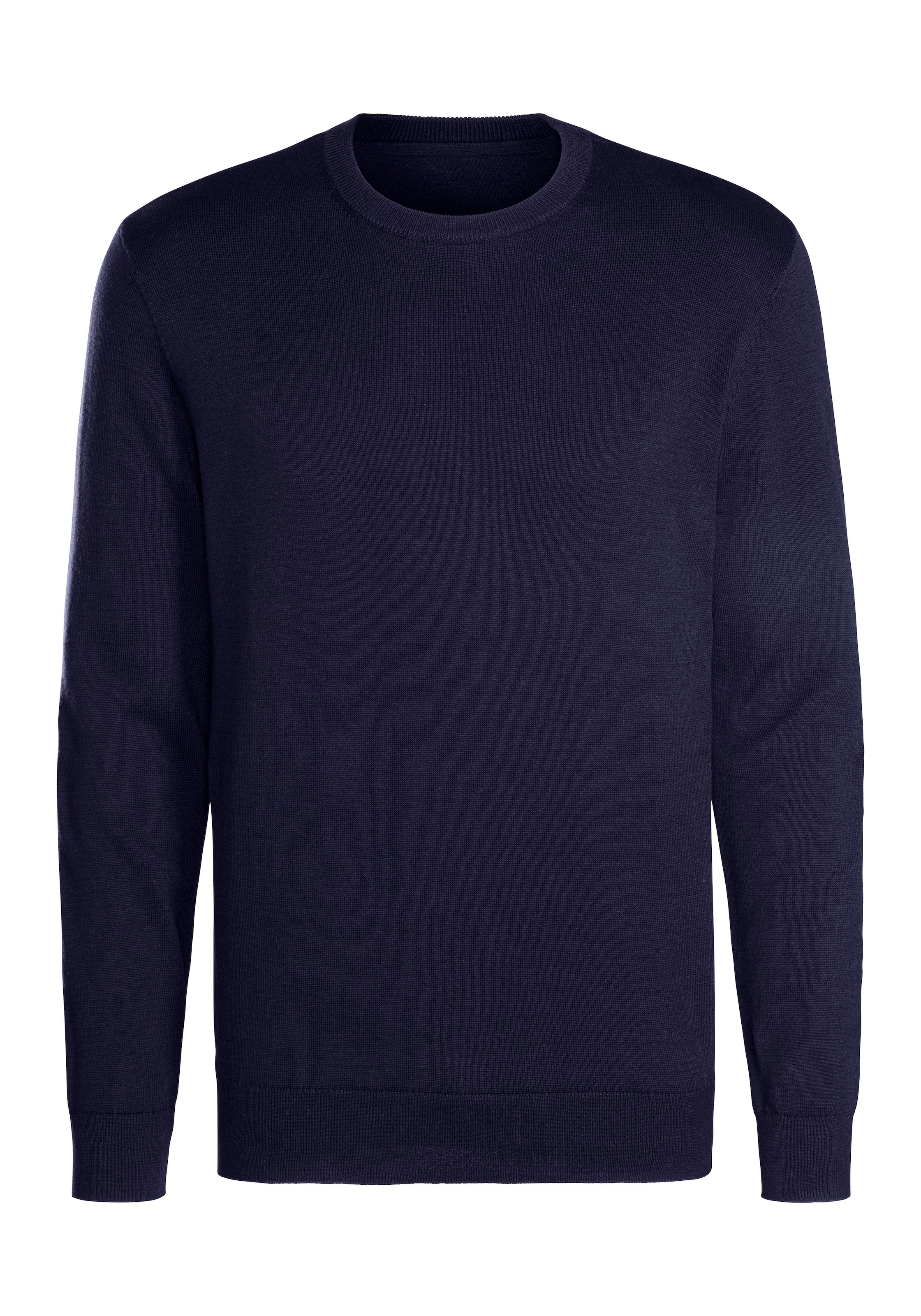 H.I.S Strickpullover, Regular Fit, Langarm, Pullover aus Feinstrick, Baumwollmischung