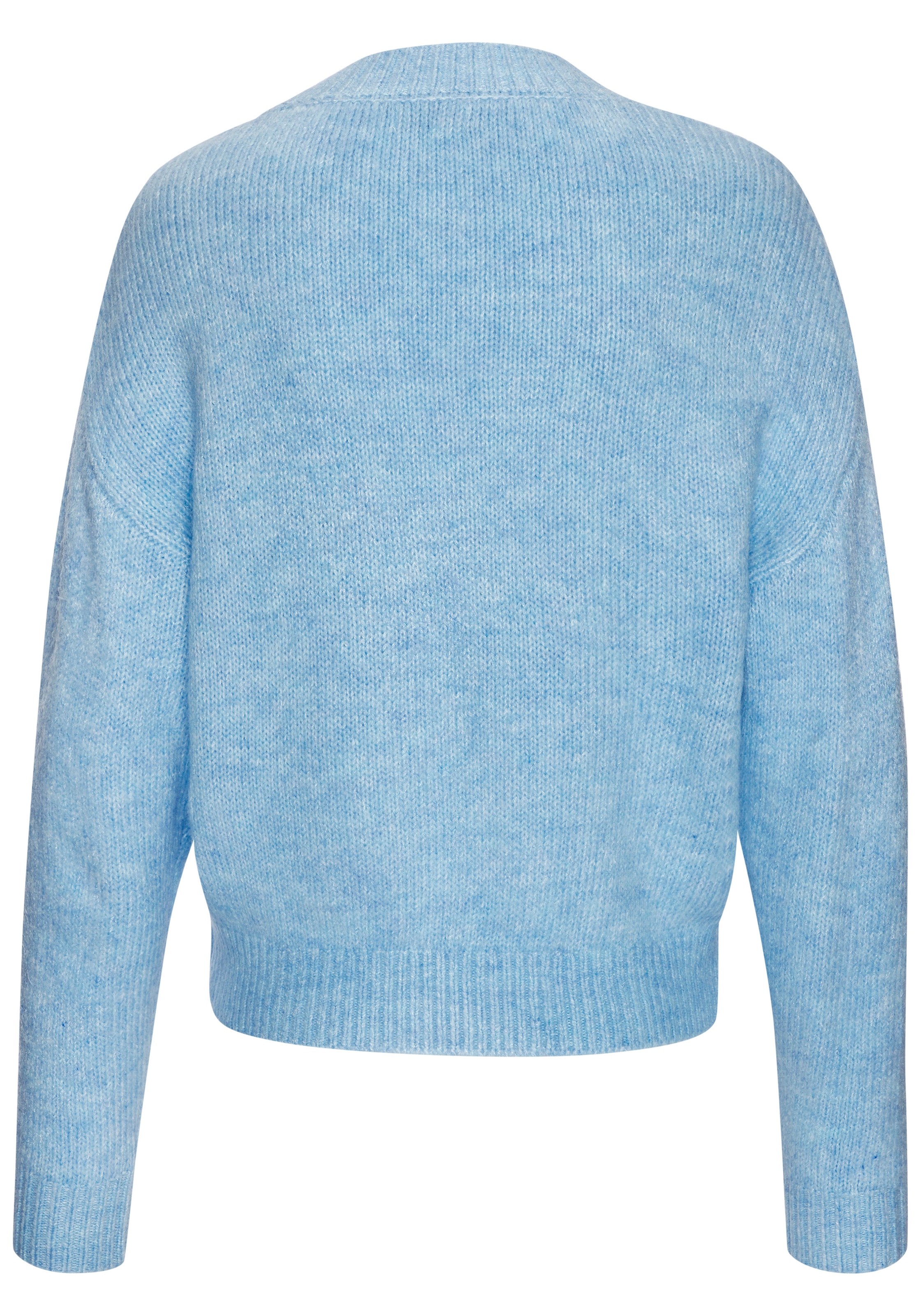 LASCANA Veste en tricot avec patte de boutonnage, cardigan doux