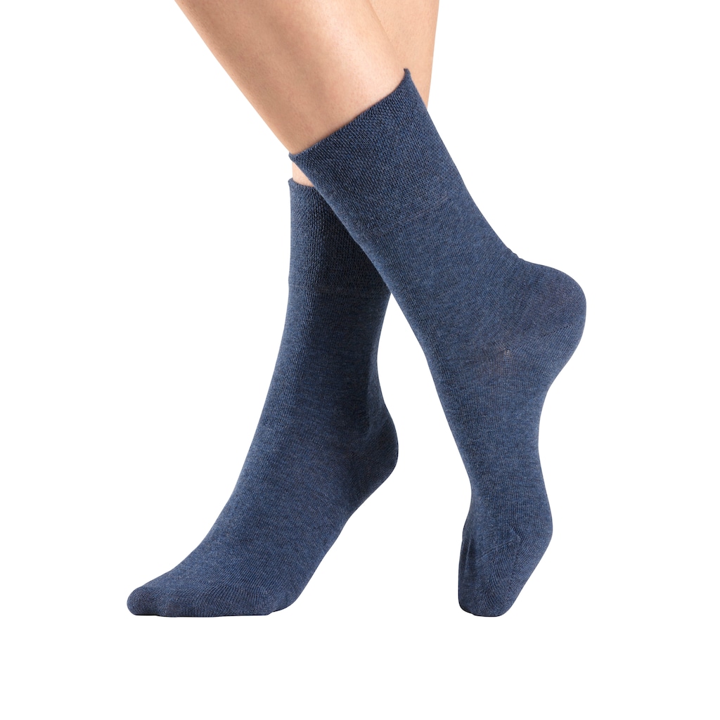 H.I.S Socken, (Packung, 3 Paar), mit Komfortbund auch für Diabetiker geeignet