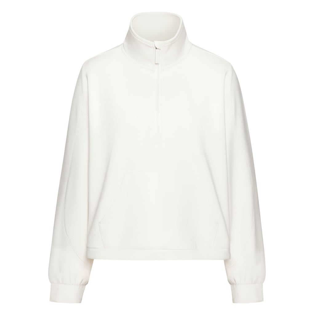 Copenhagen Studios Langarmshirt, aus hochwertigem Material mit Stehkragen und Reissverschluss