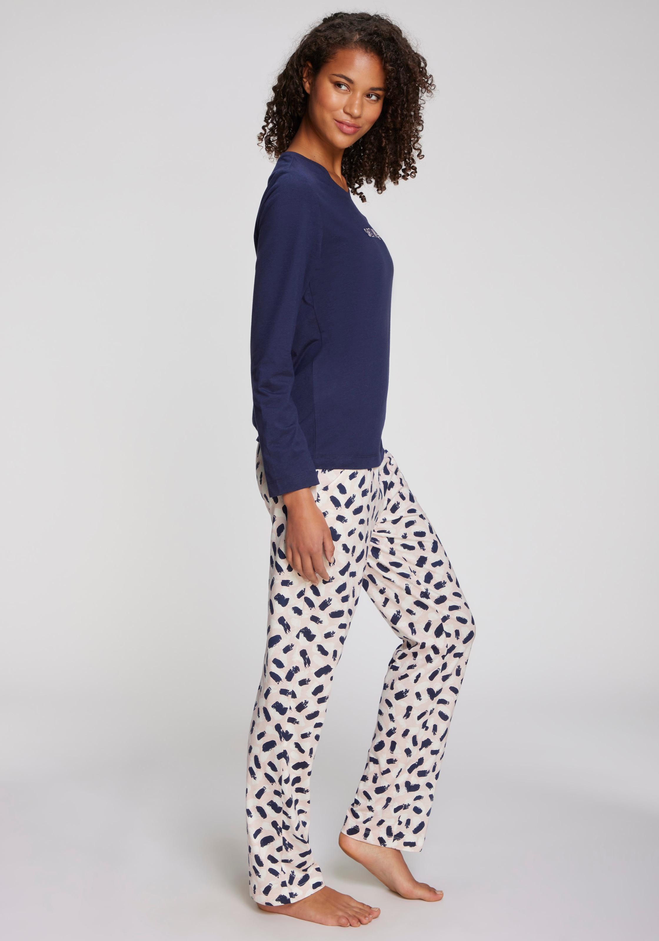 s.Oliver T-shirt à manches longues Mit kleinem Frontprint