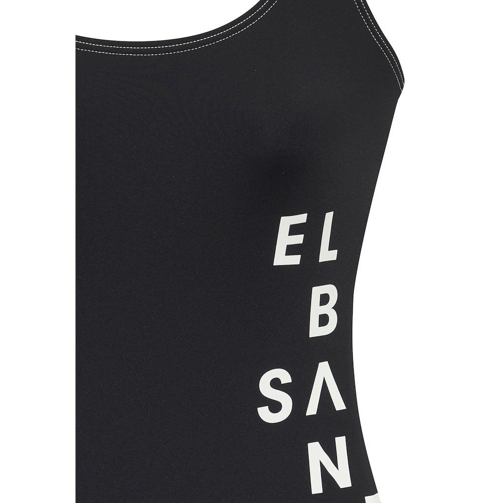 Elbsand Badeanzug »Deep«, mit Logo in Kontrastfarbe