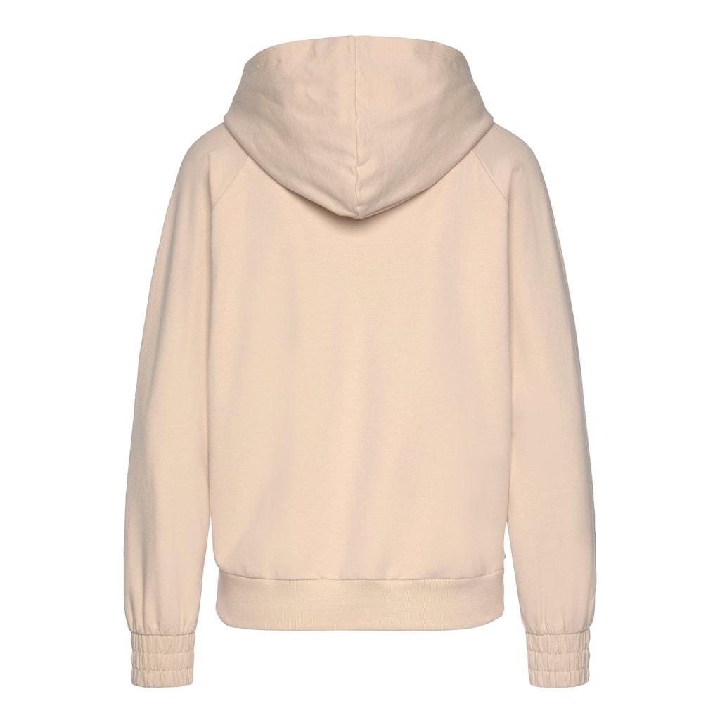 Bench. Loungewear Kapuzensweatjacke, mit sportlichen Teilungsnähten, Loungeanzug
