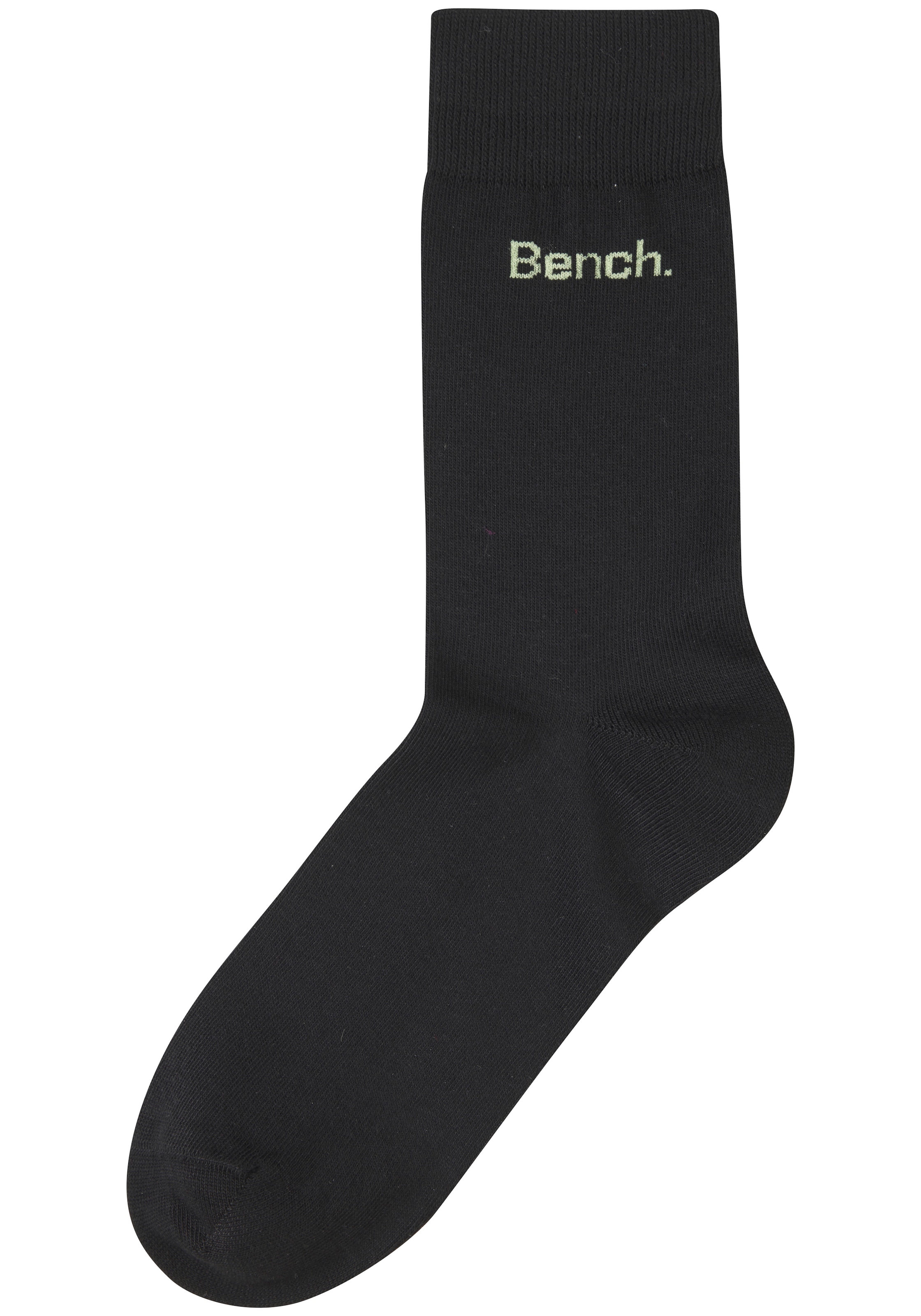 Bench. Chaussettes basiques »Herrensocken für Beruf und Freizeit« Paquet, 6 Couple tlg. avec petit logo de marque coloré