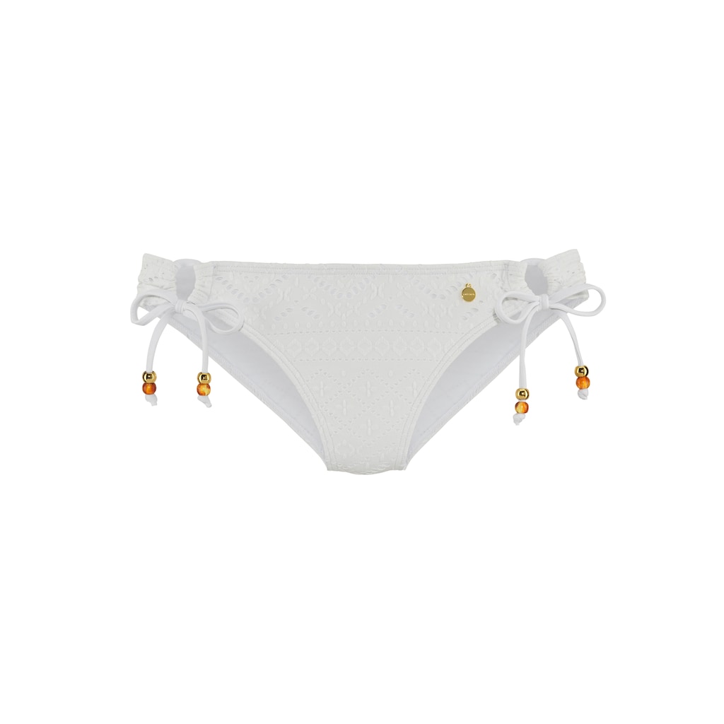 LASCANA Bikini-Hose »Omara«, mit Lochstickerei