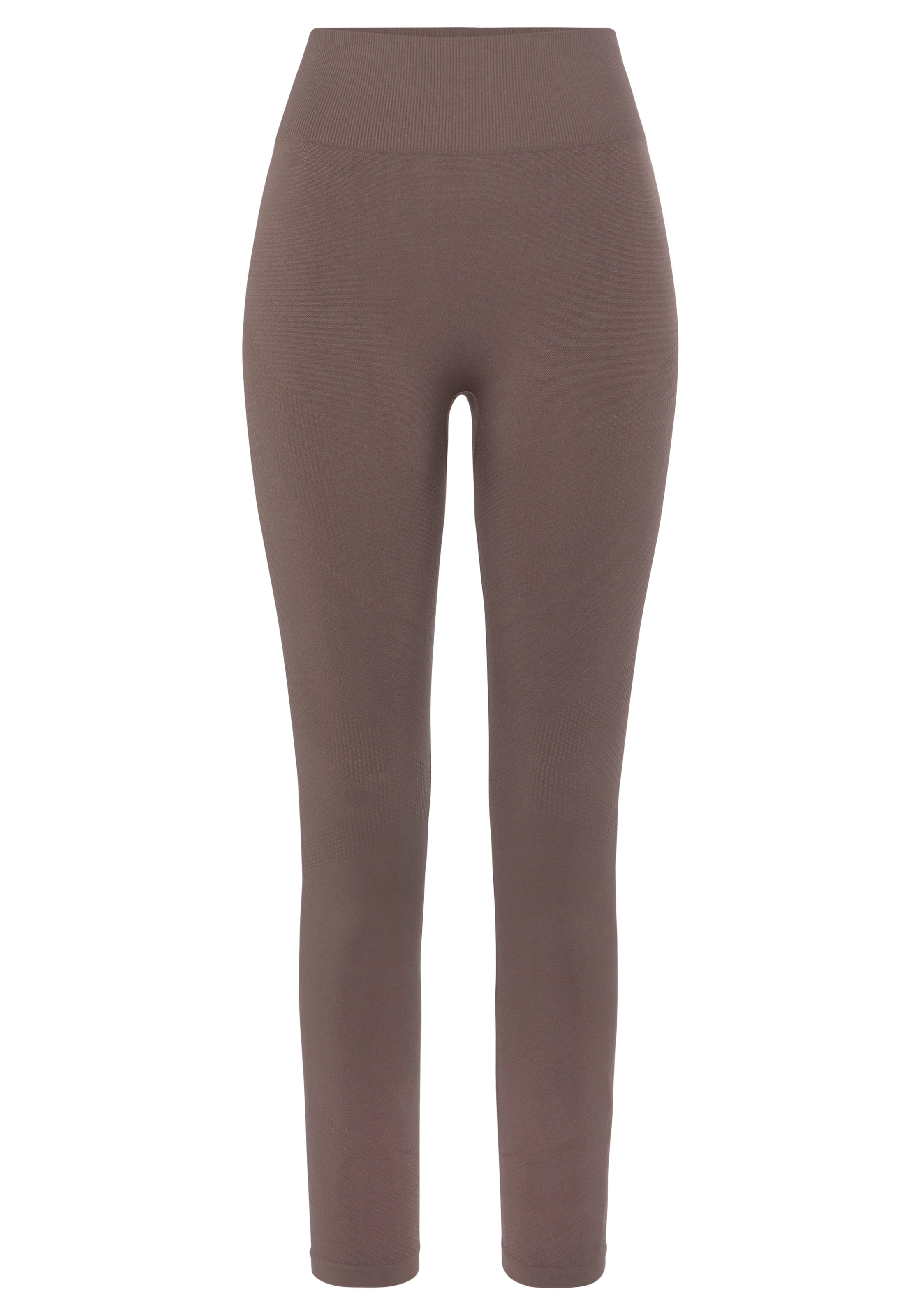 LASCANA Seamless Leggings »Po Push Up«, mit Rippstruktur und Shapingeffekt, Sporthose, Sportleggings