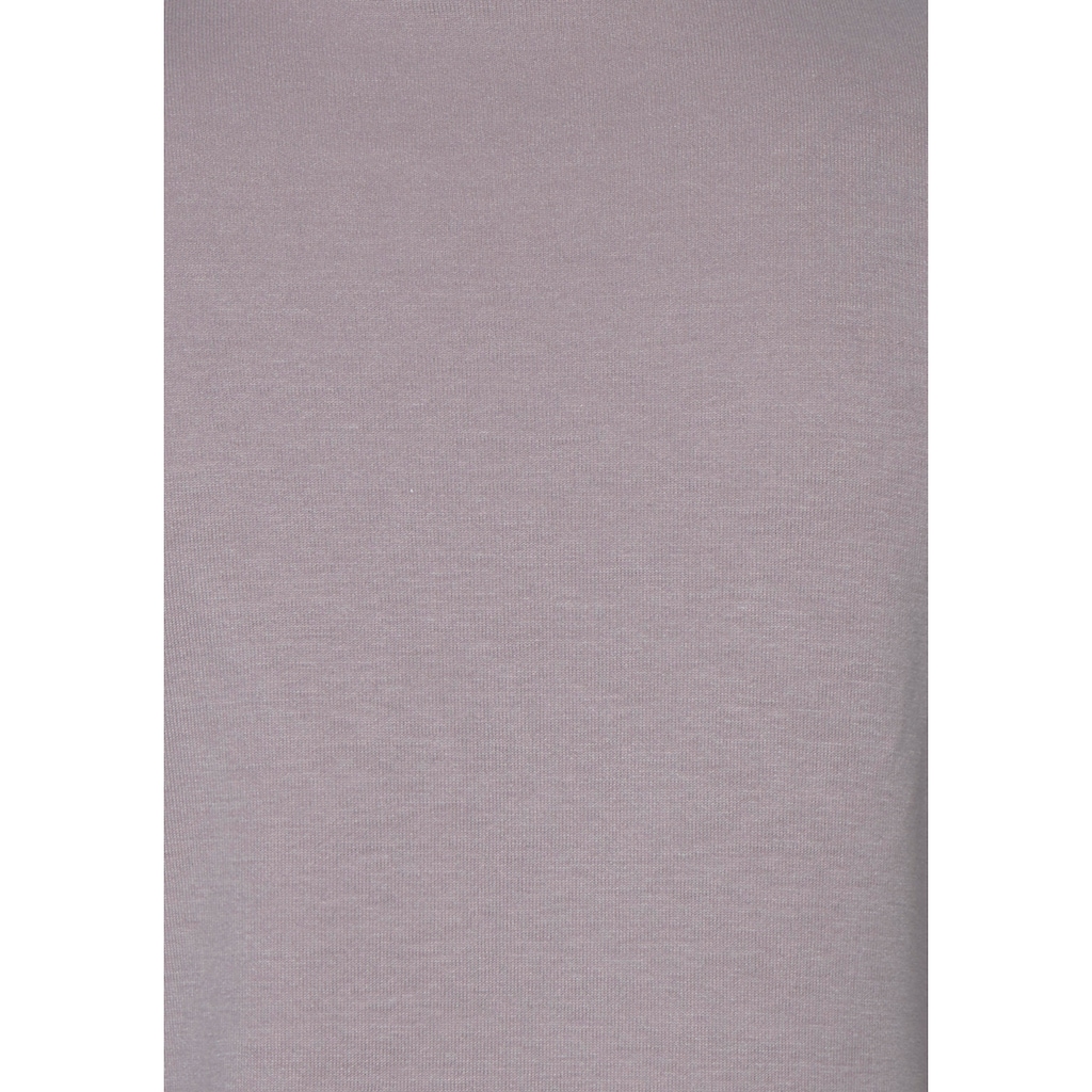 Bench. Loungewear Sweatjacke, mit bestickten Stehkragen, Loungeanzug