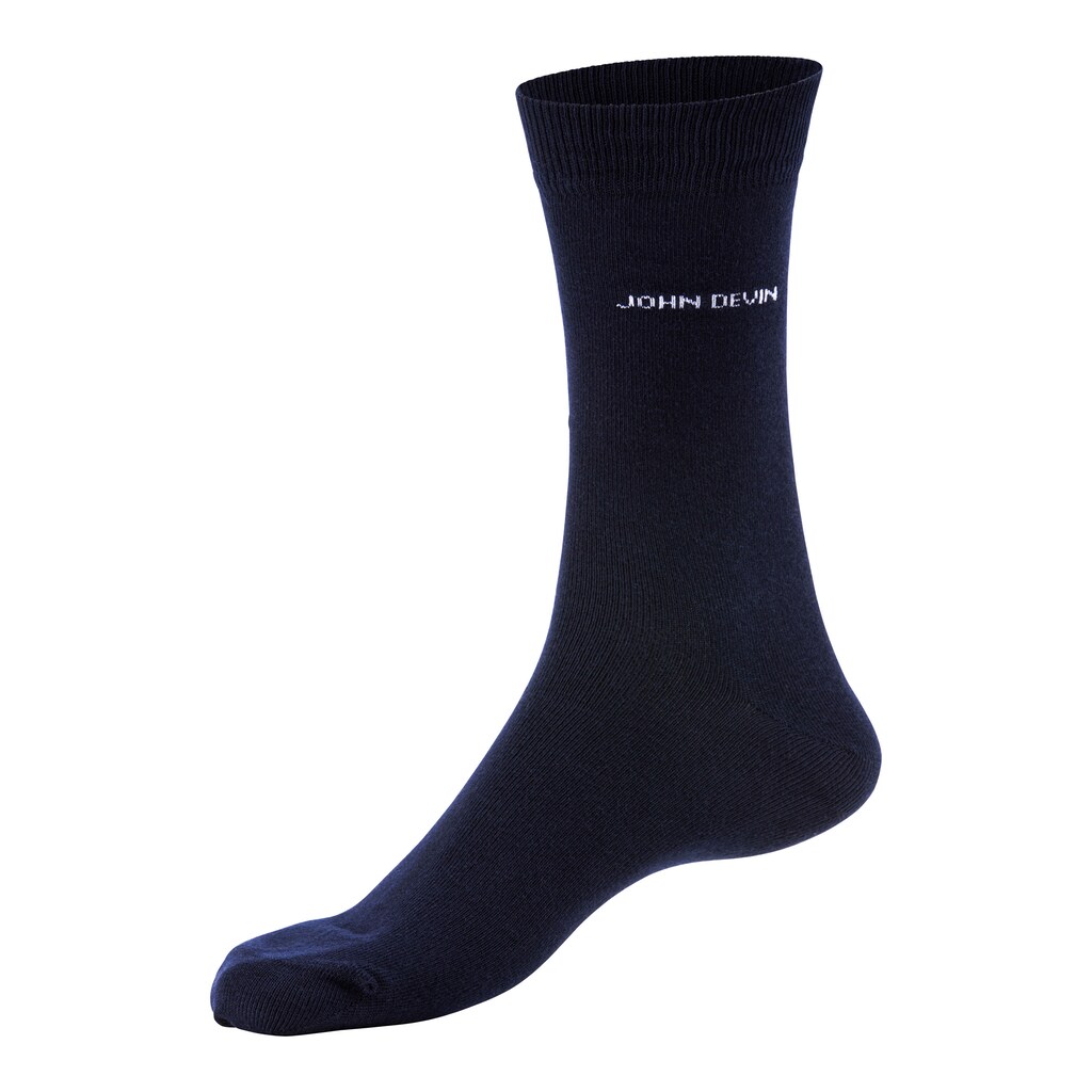 John Devin Basicsocken, (Packung, 7 Paar), für jeden Tag