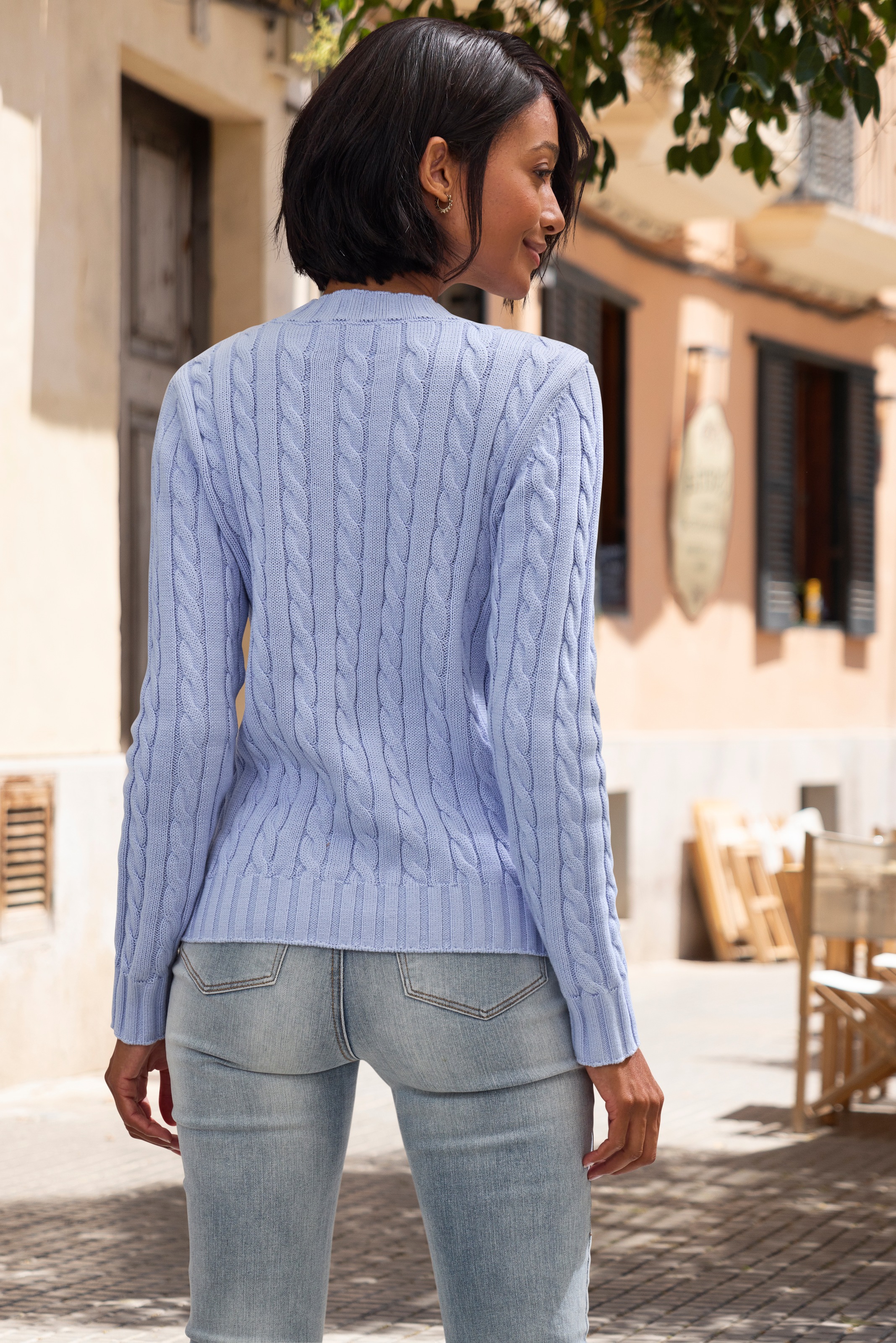 LASCANA Rundhalspullover