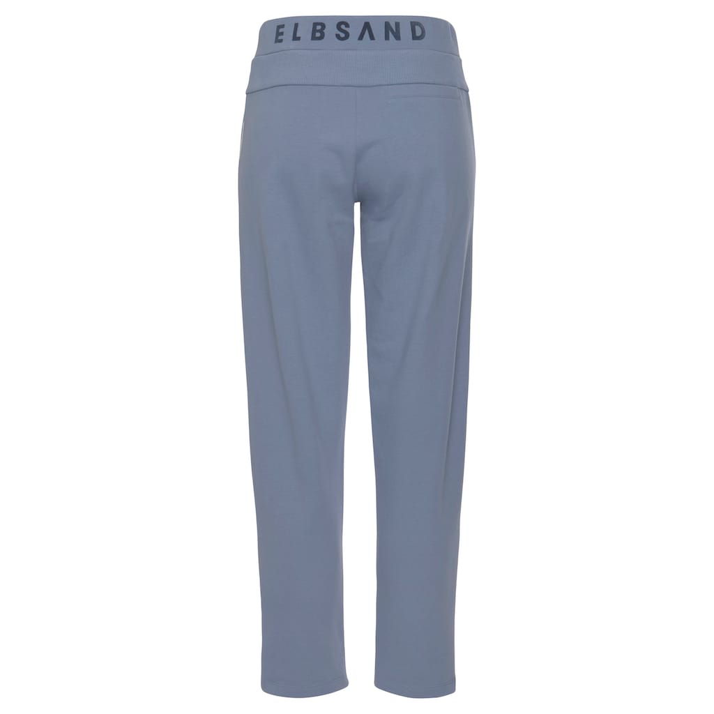 Elbsand Sweathose »Brinja«, mit Logoprint am Bund und Taschen, Jogginghose, Relaxhose