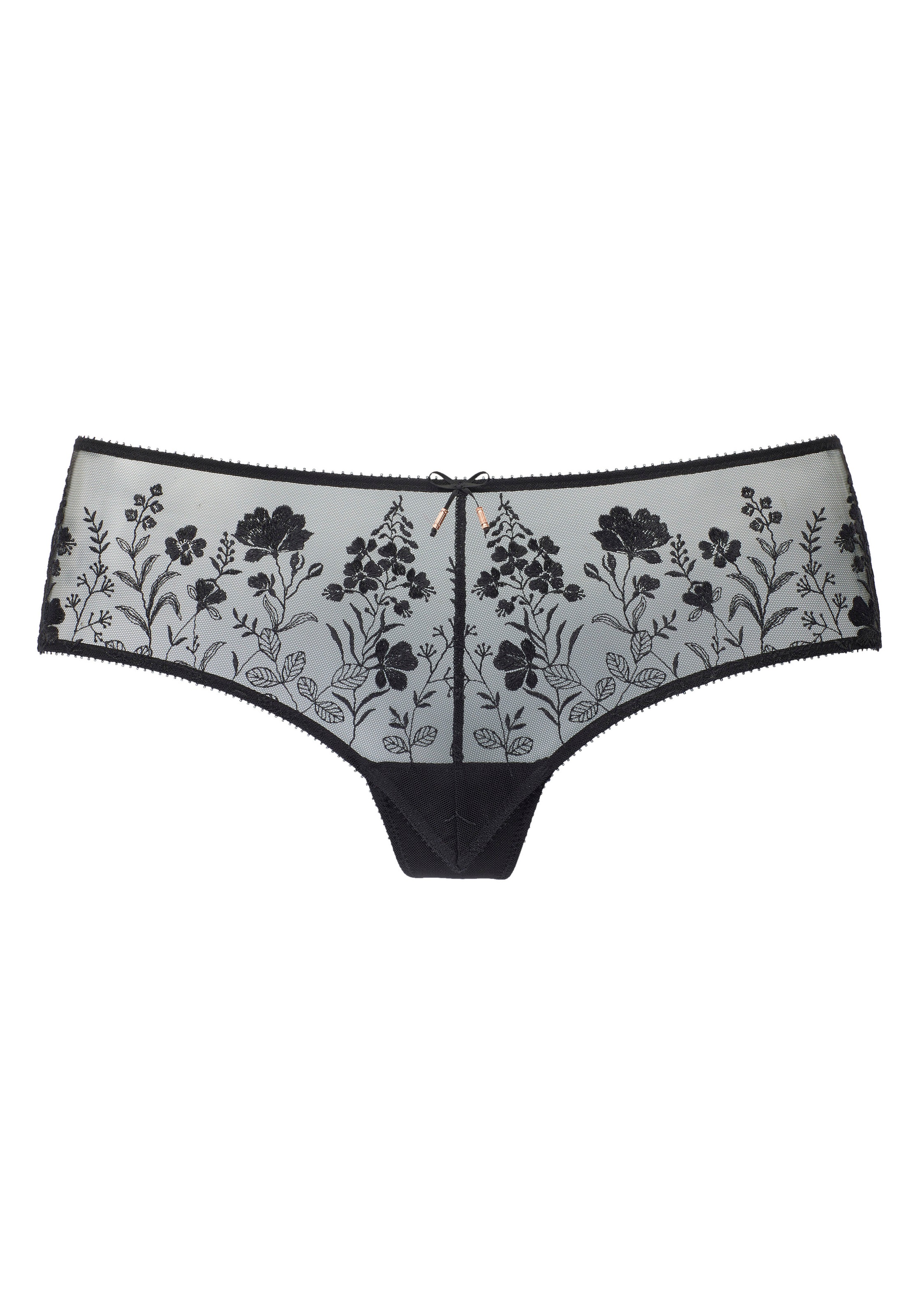 LASCANA Stringpanty »Maria« mit bunten Blumen aus Stickereispitze