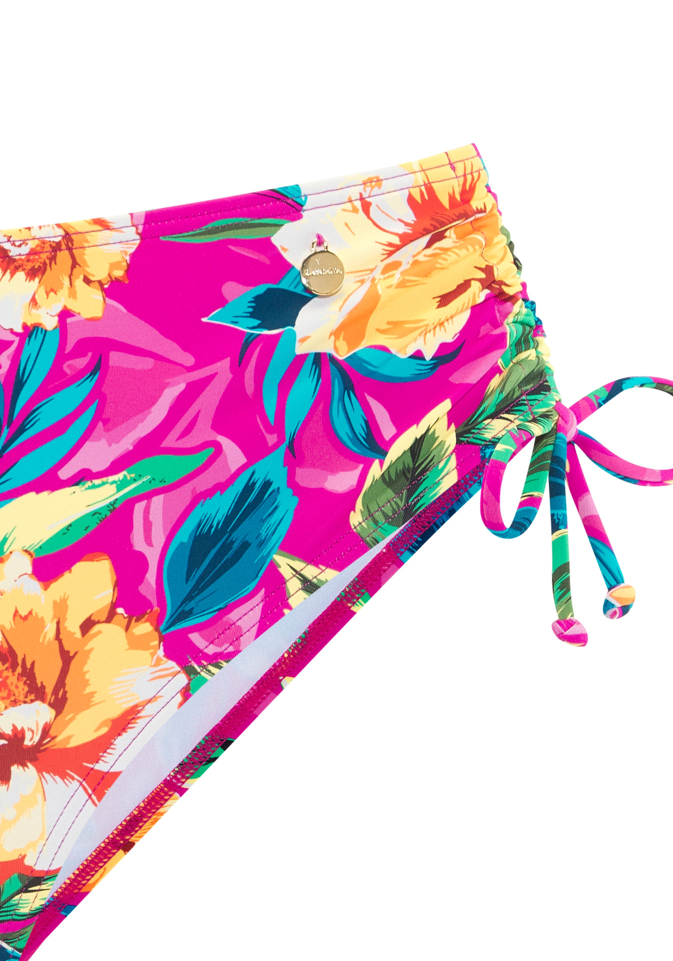 LASCANA Bikini-Hose »Riley« mit floralem Allover-Print