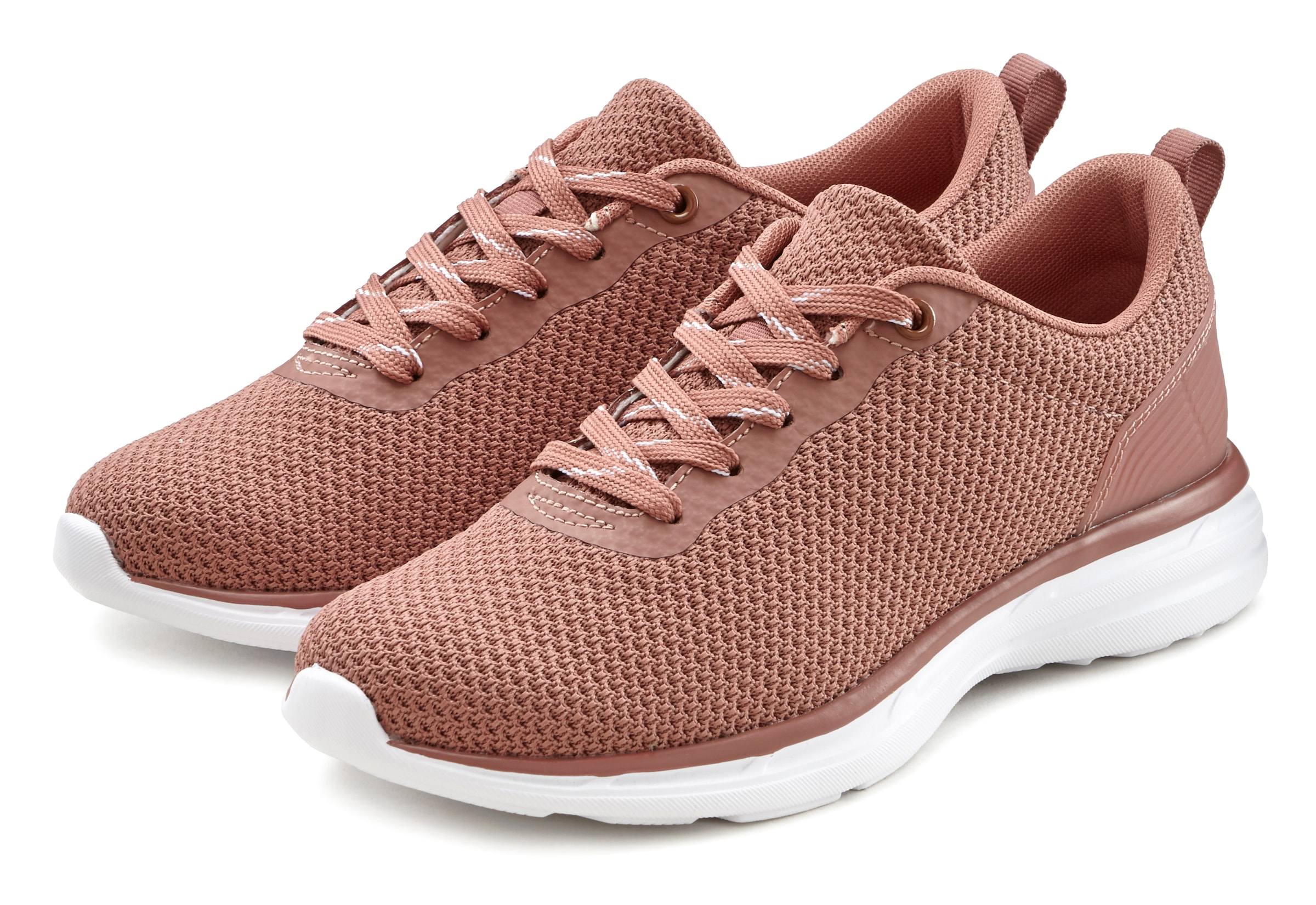 LASCANA Sneaker Schnürhalbschuh, Halbschuh, Freizeitschuh ultraleicht VEGAN