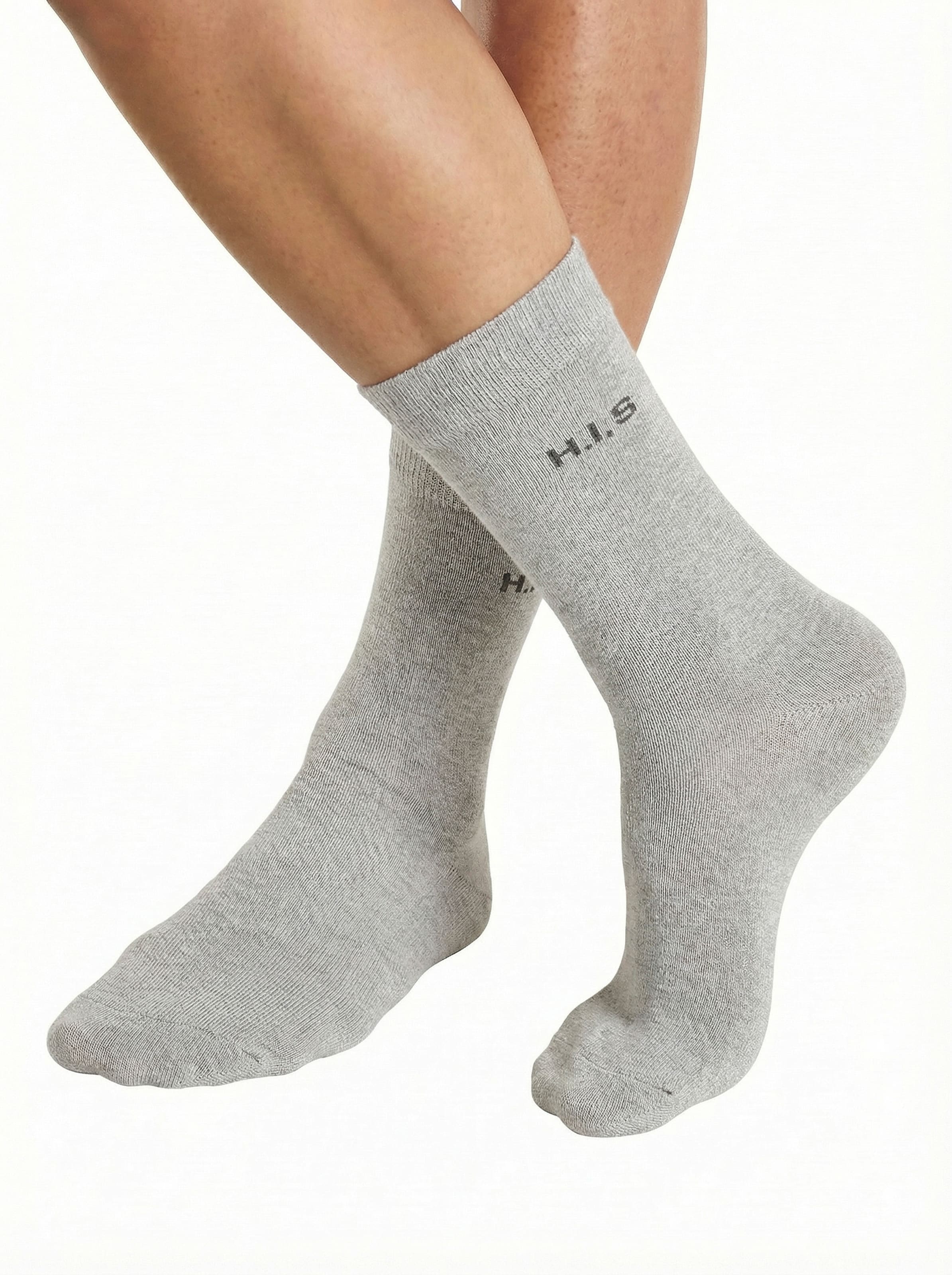 H.I.S Chaussettes basiques »Für Job und Freizeit« Paquet, 6 Couple tlg. avec semelle en éponge douce