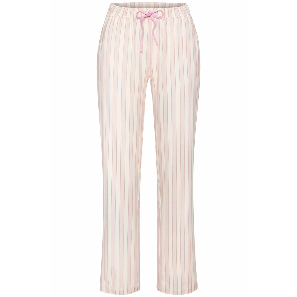 Vivance Dreams Pyjamahose, mit zartem Streifenmuster