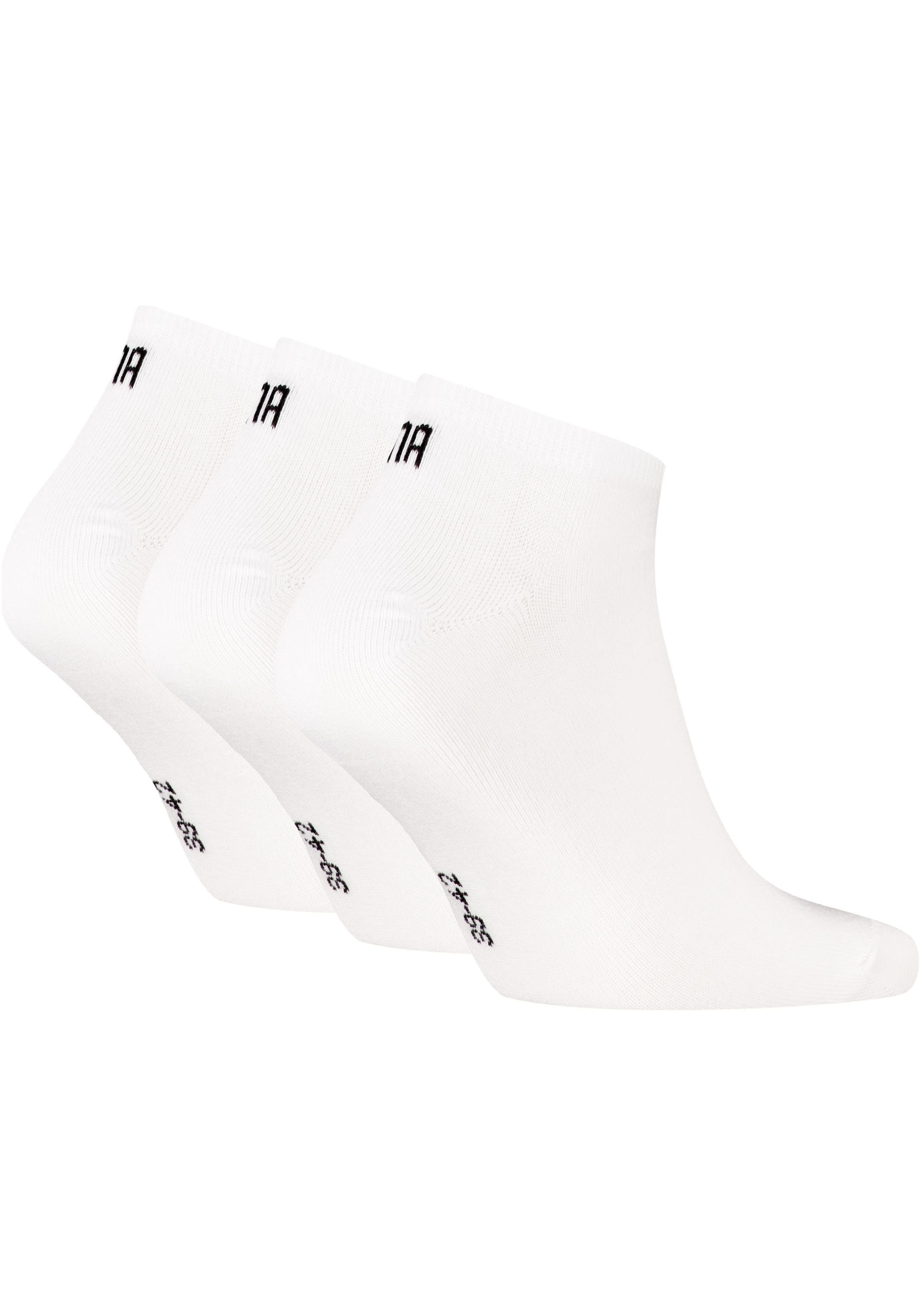 PUMA Sneakersocken »PUMA UNISEX SNEAKER PLAIN 3P« 3 Paar, 3 Paar tlg. mit kleinem Logo