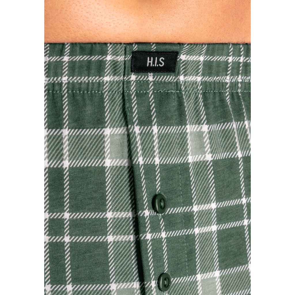 H.I.S Boxer »Boxershorts für Herren«, (Packung, 2 St.), in weiter Passform