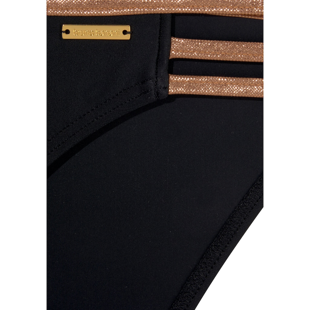 Bruno Banani Bikini-Hose »Milano«, mit kupferfarbenen Details