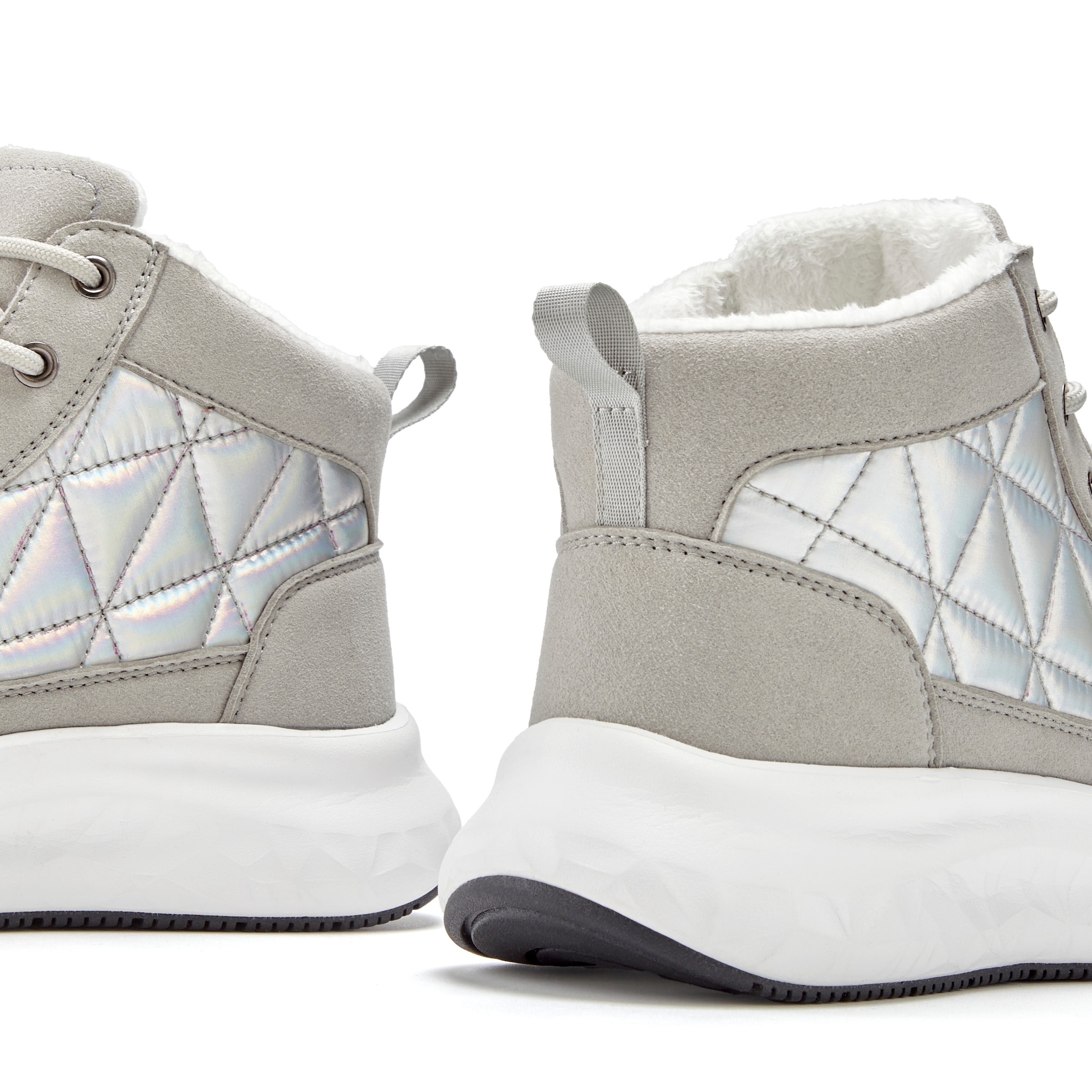 Vivance Bottines »Stiefel, Outdoorstiefel, Winterstiefelette,«  au look métallique à la mode VEGAN