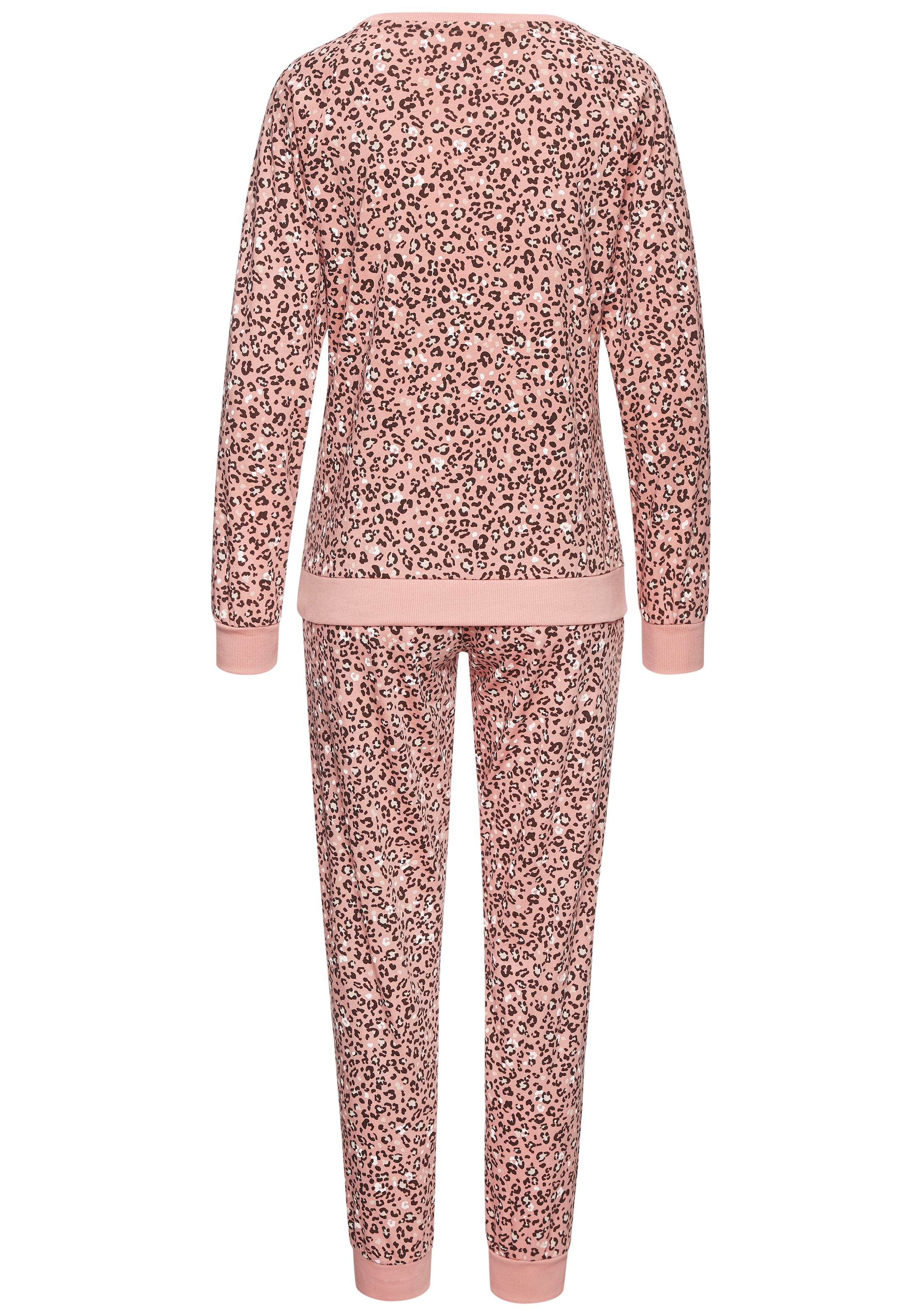 Vivance Dreams Pyjama, (2 tlg.), mit schönem Animalprint