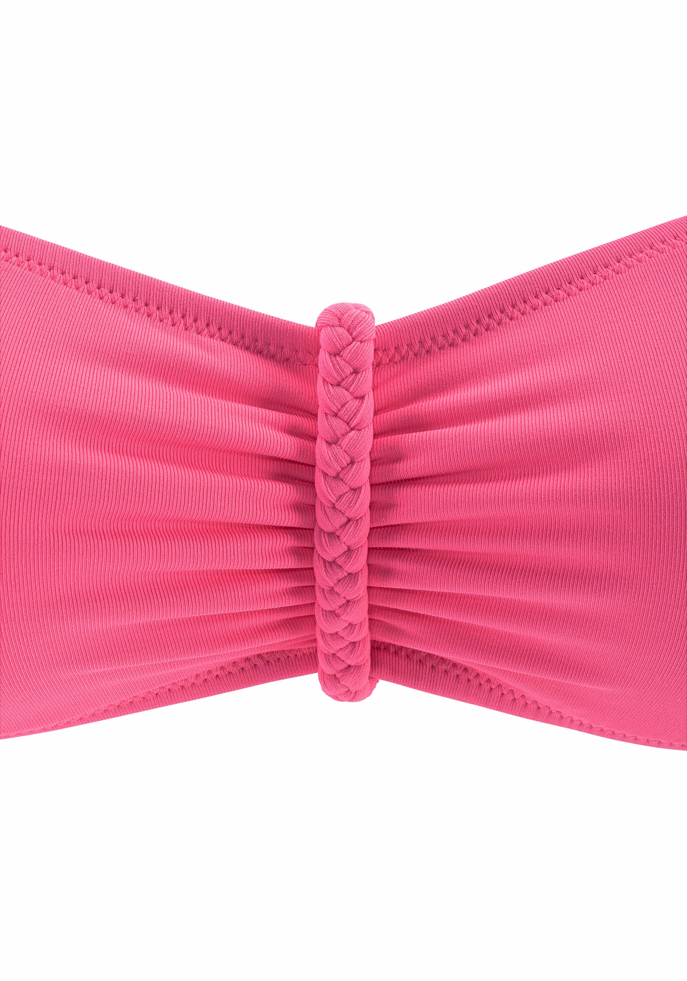 Buffalo Bandeau-Bikini-Top »Happy«, mit geflochtenem Detail