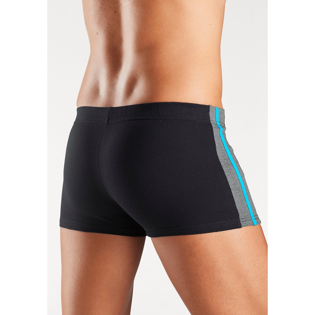 H.I.S Boxer »Boxershorts für Herren«, (Packung, 3 St.), mit Colorblocking