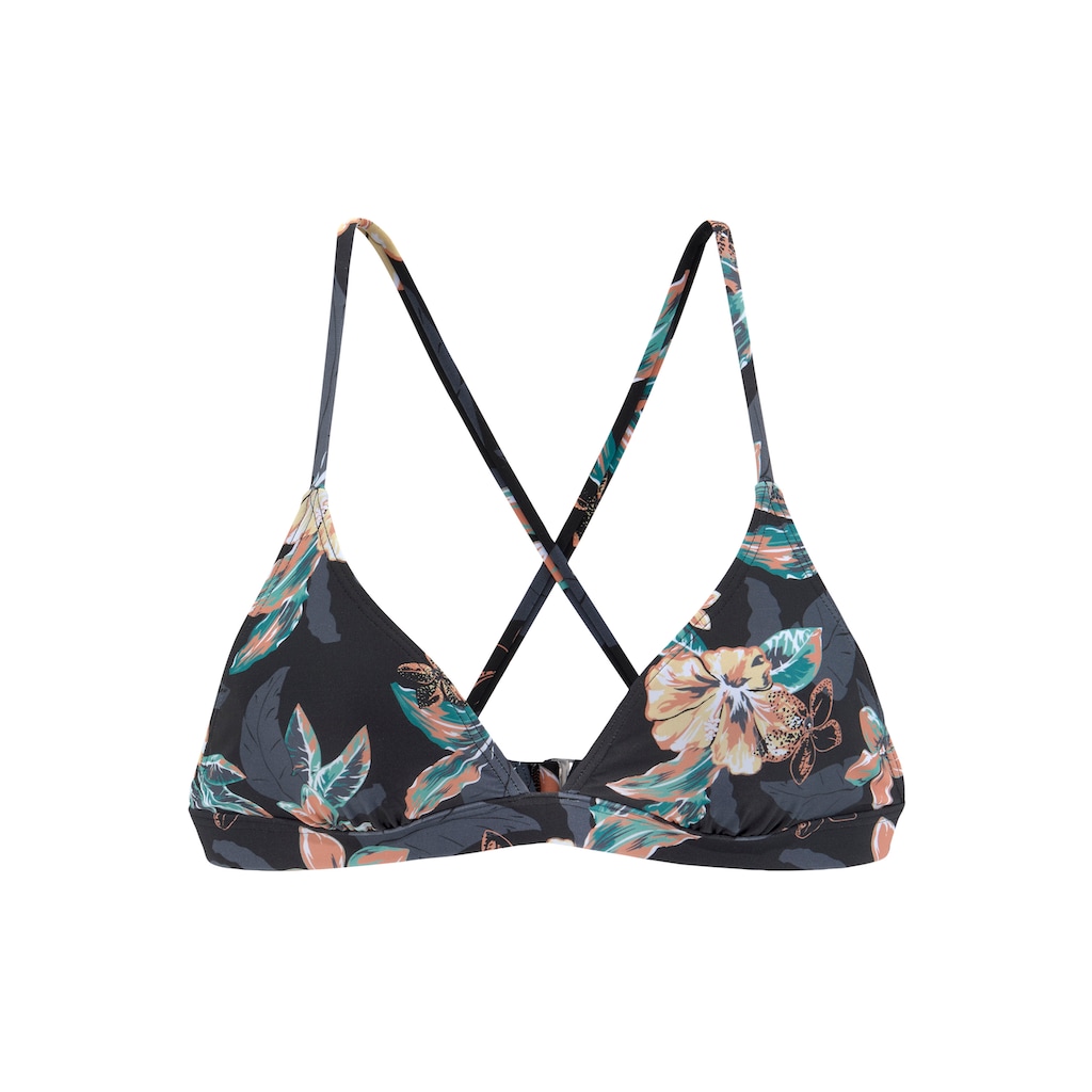 Venice Beach Triangel-Bikini-Top »Lori«, im tropischen Design, herausnehmbare Softcups, verstellbare Träger