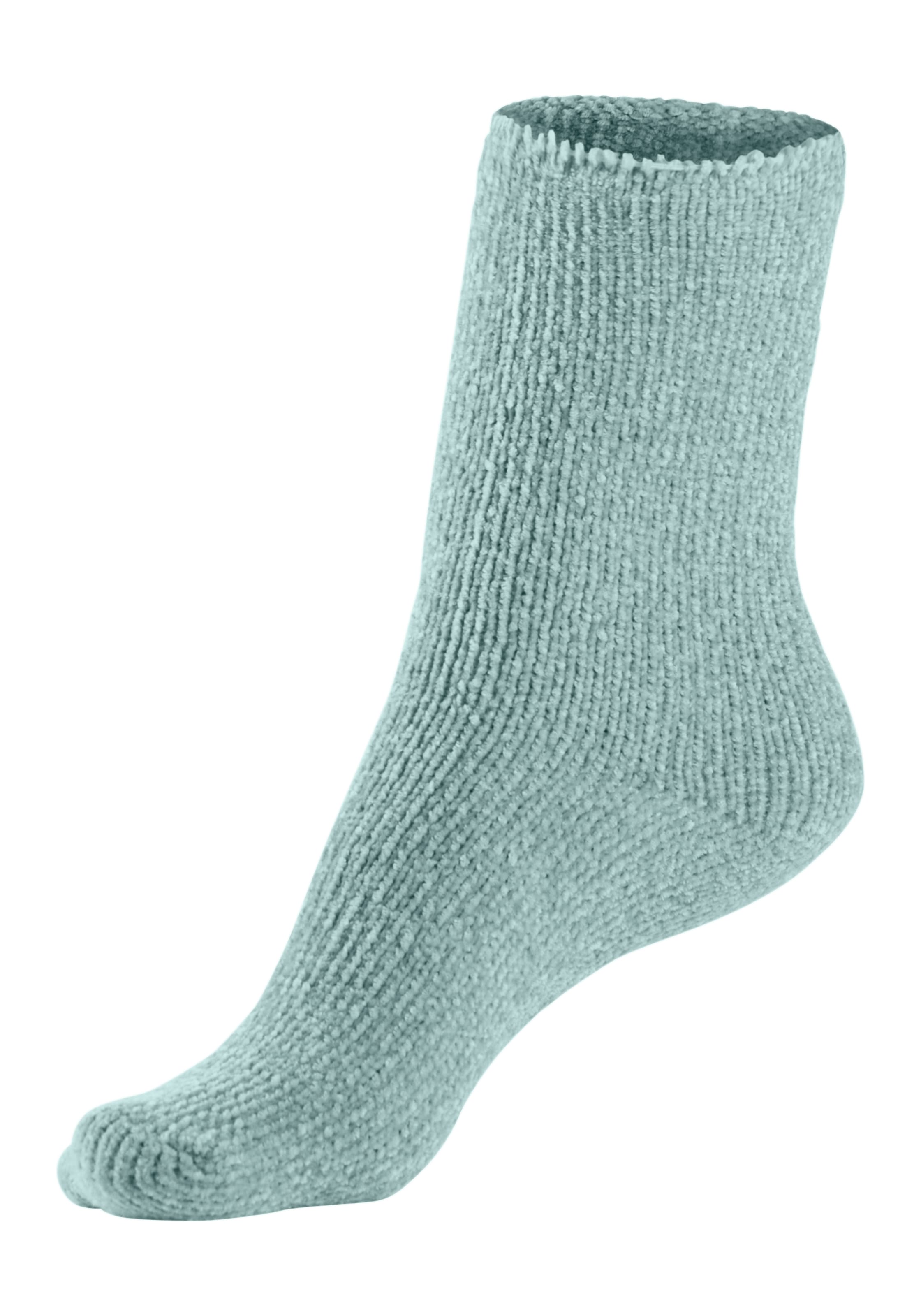 Lavana Kuschelsocken, (Packung, 5 Paar), ideal als Bettsocken
