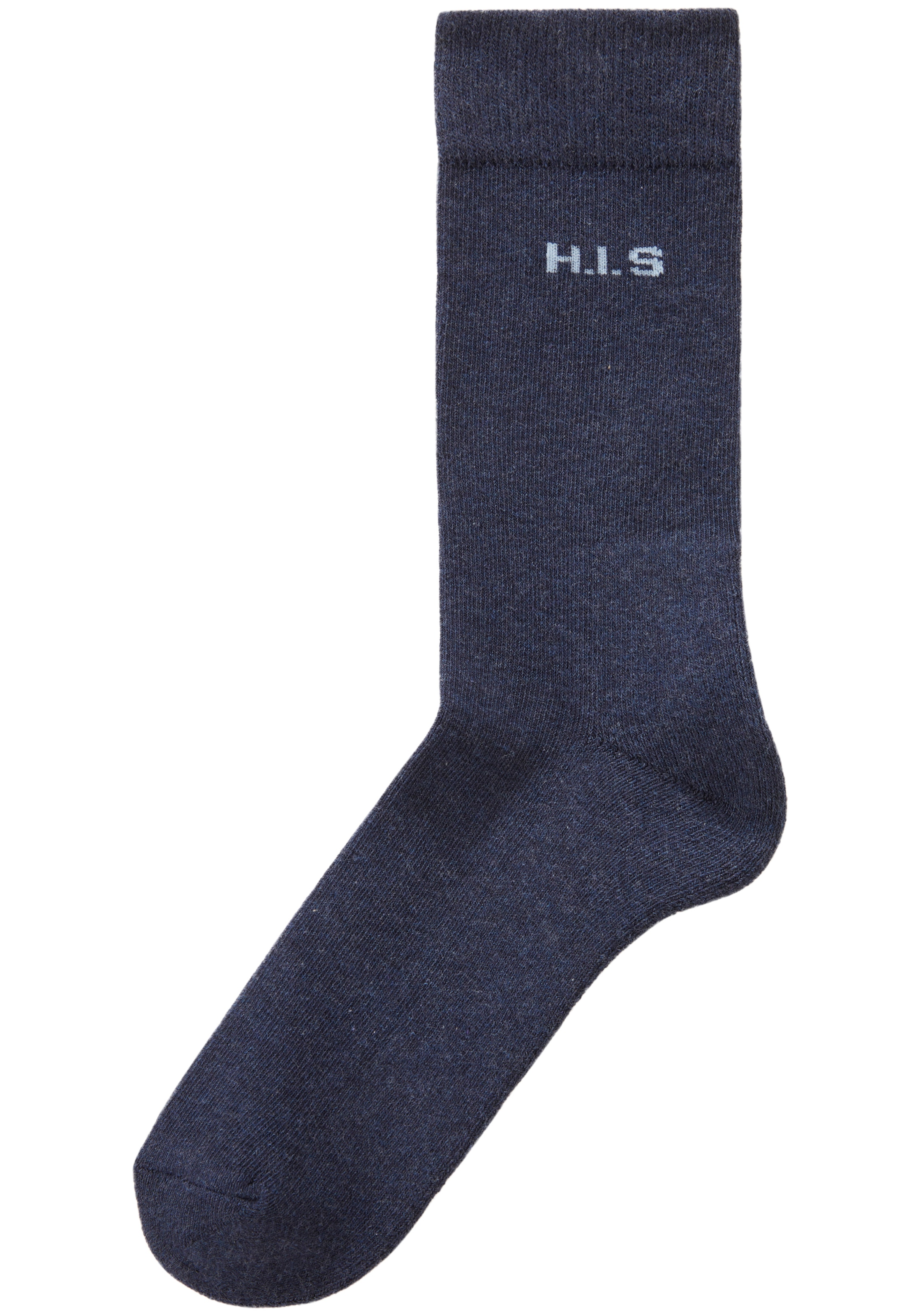 H.I.S Chaussettes basiques »Für Job und Freizeit« Paquet, 6 Couple tlg. avec semelle en éponge douce