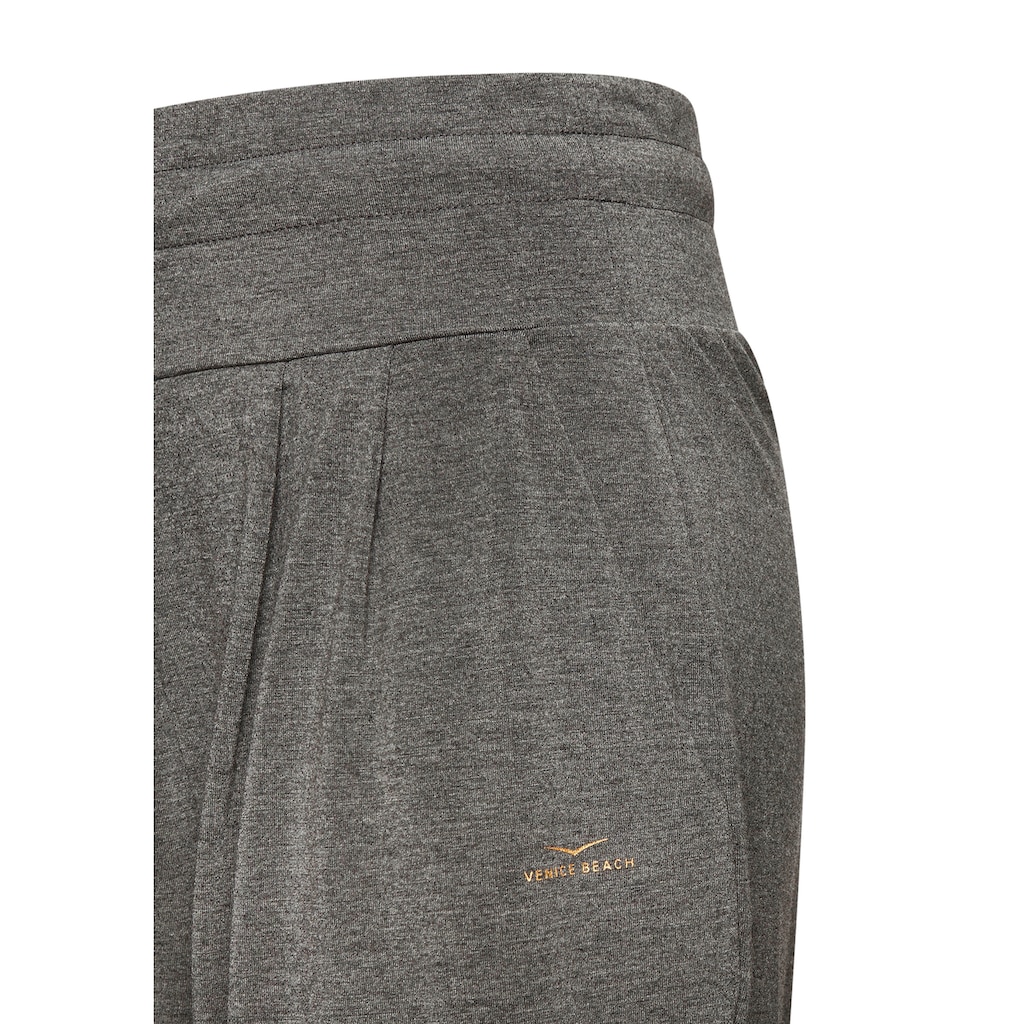 Venice Beach Schlupfhose, mit breitem Bund, lockere Haremshose, Loungewear