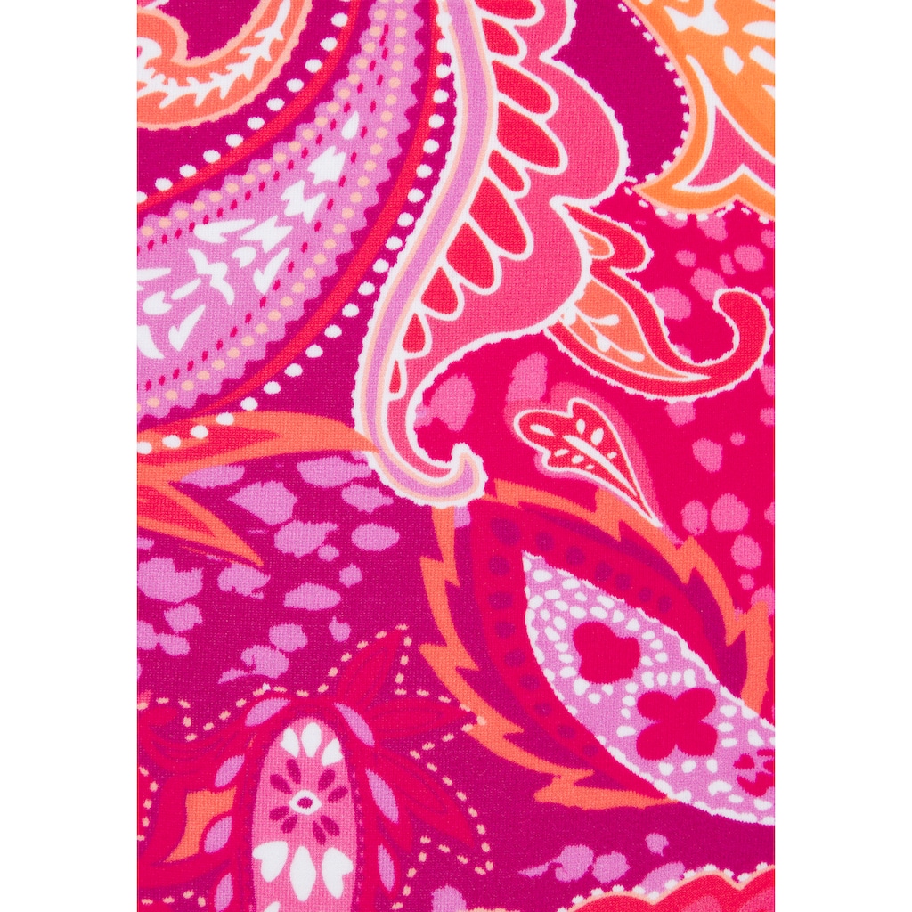 Vivance Bikini-Hose »Pretty«, seitlich regulierbar und mit modischem Paisleymuster