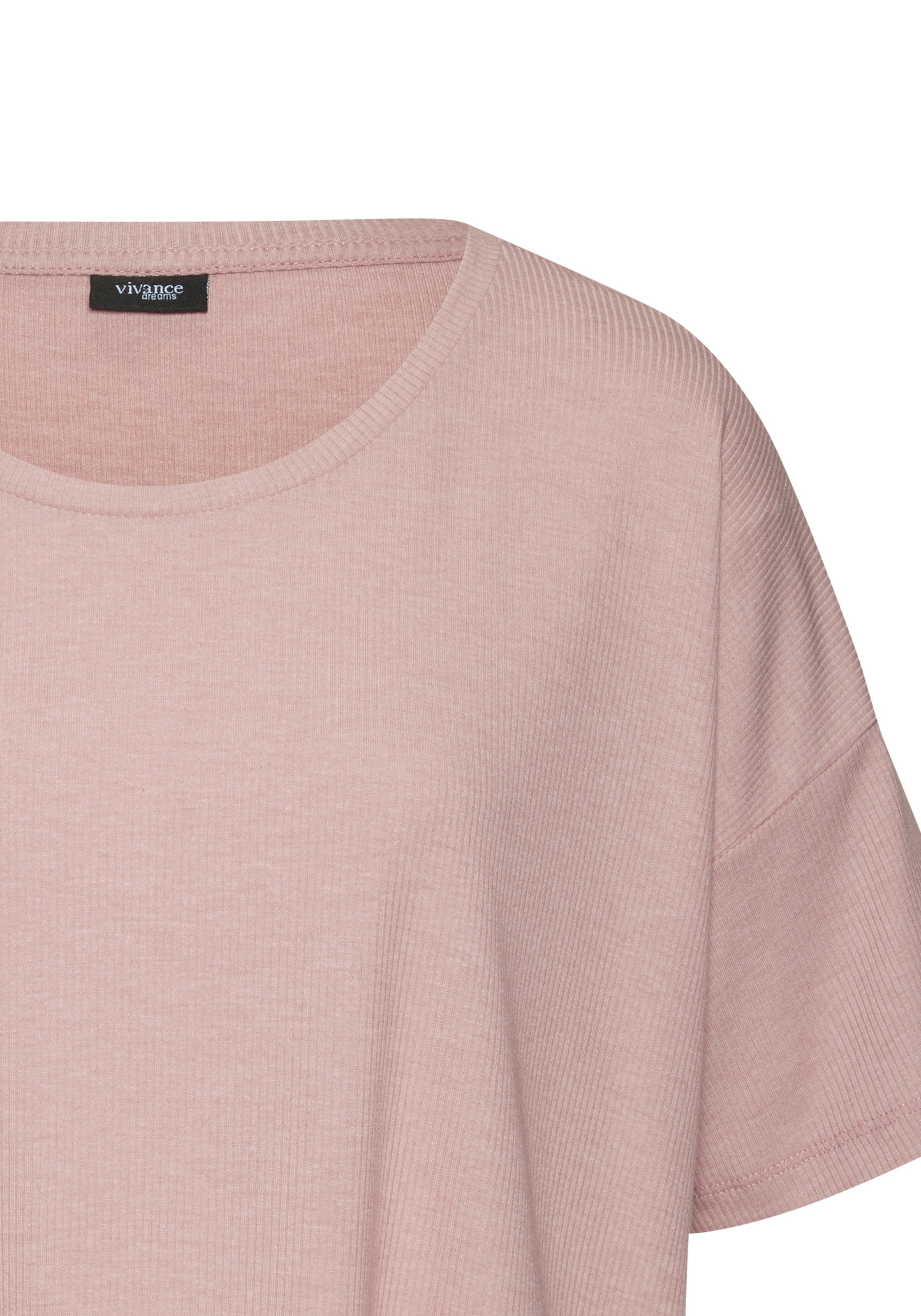 Vivance Dreams T-Shirt, in weicher Rippqualität