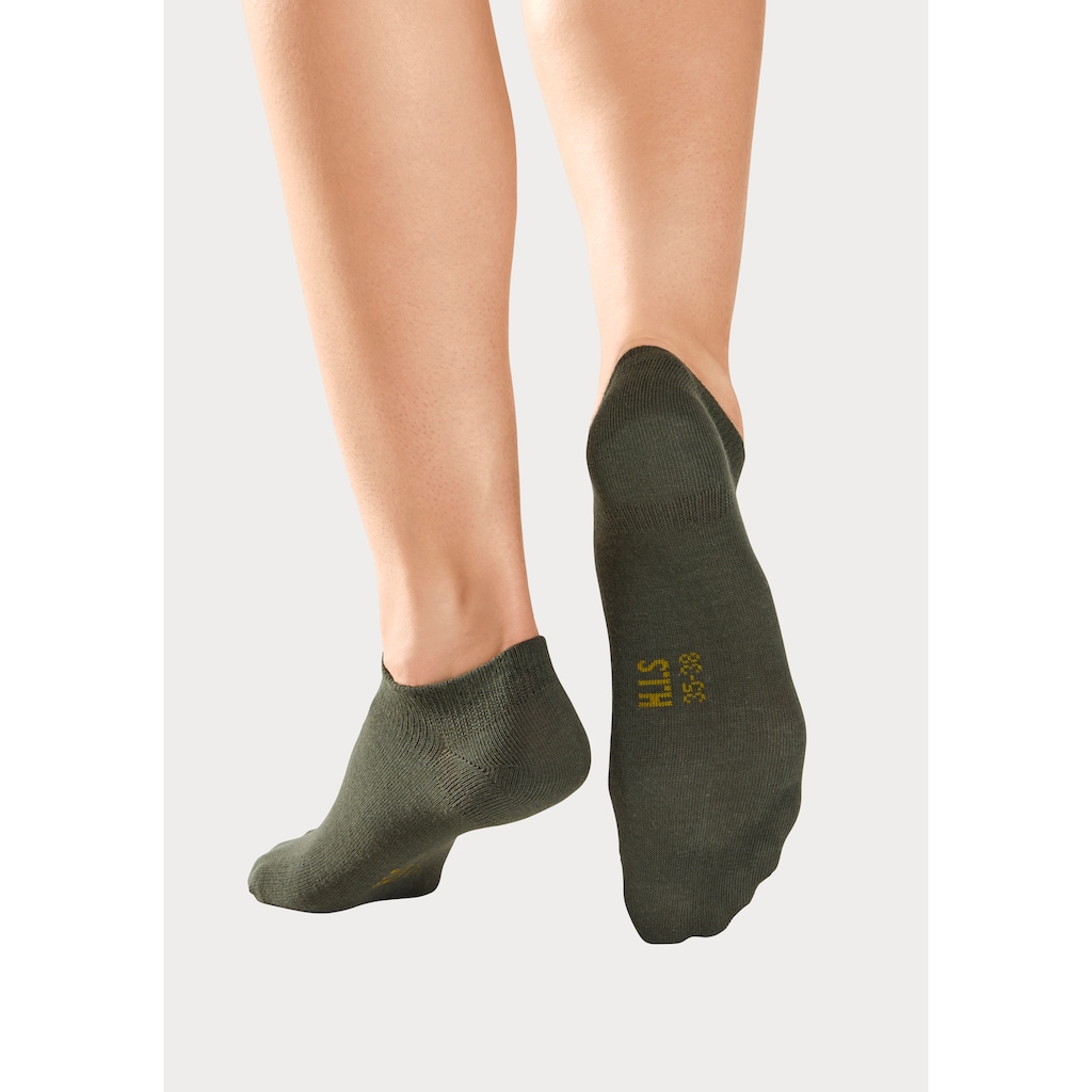 H.I.S Sneakersocken, (Packung, 6 Paar), mit besonders kurzem Schaft