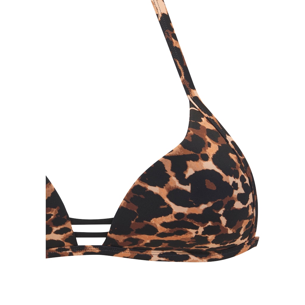 Bruno Banani Triangel-Bikini, mit kontrastfarbigen Details