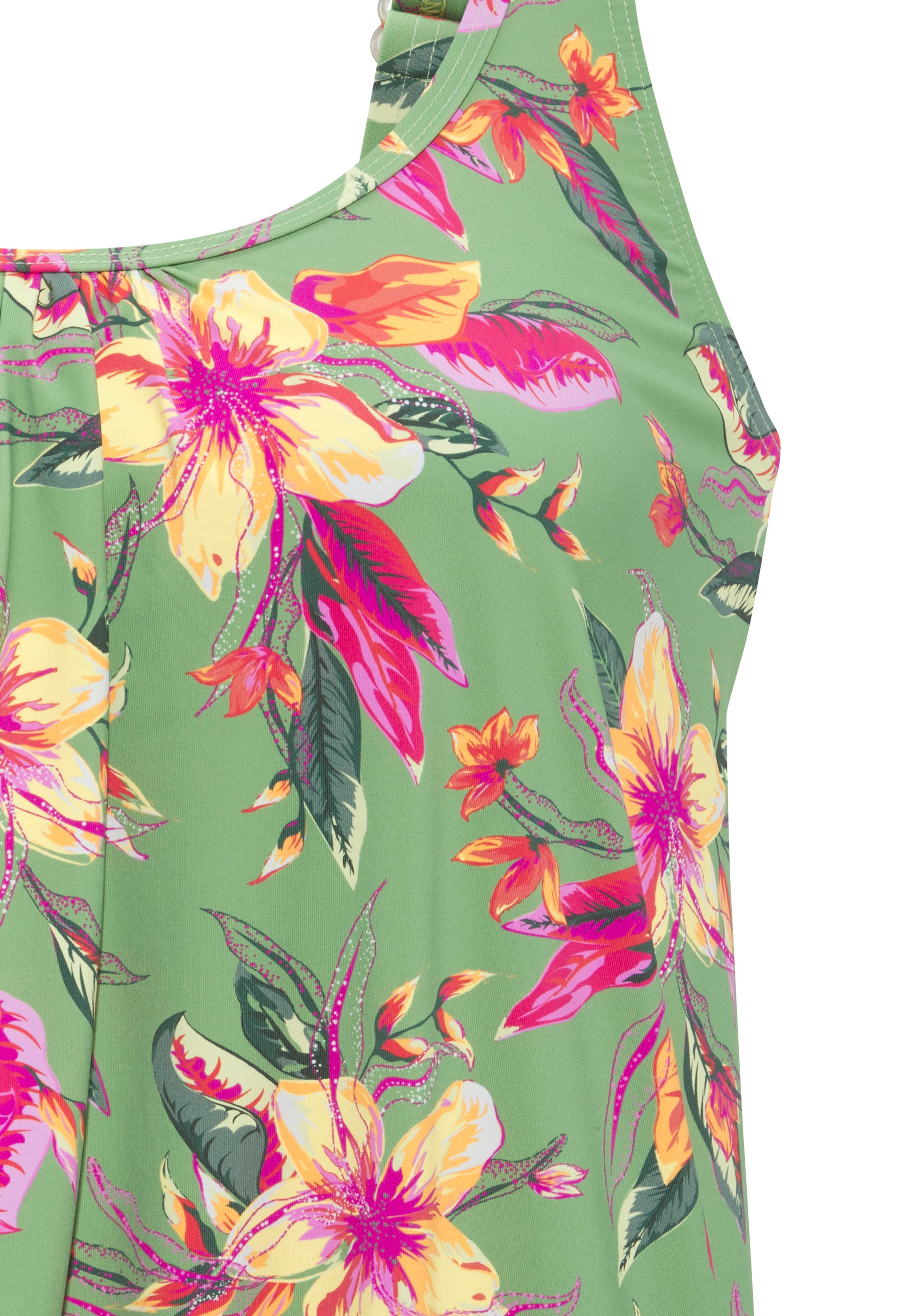 LASCANA Tankini-Top »Malia«, mit lockerem Schnit und tropischem Print