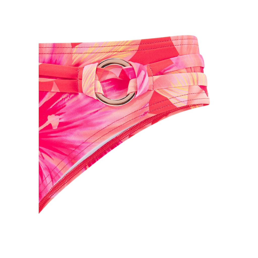 s.Oliver Bikini-Hose »Jayce«, mit schmalem Gürtel