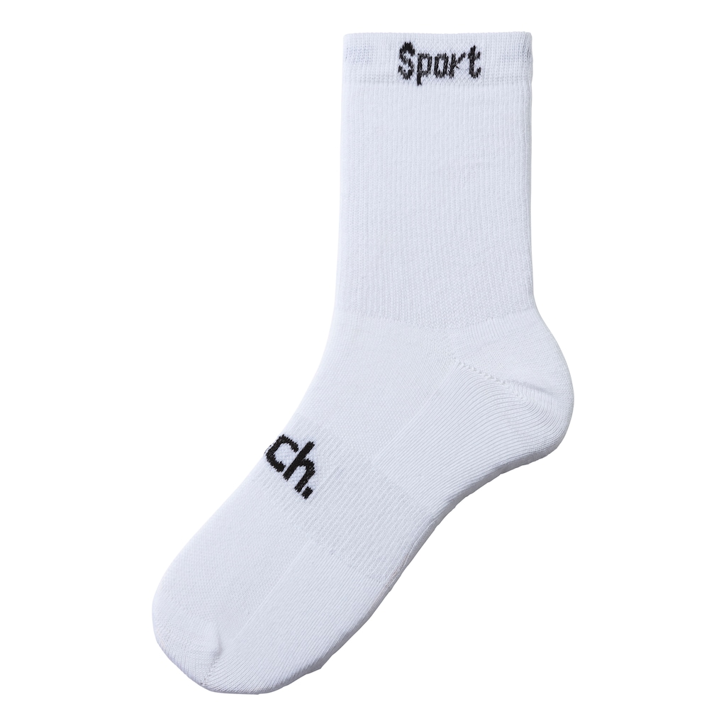 Bench. Sportsocken, (Packung, 6 Paar), mit antibakterieller Feuchtigkeitsregulierung