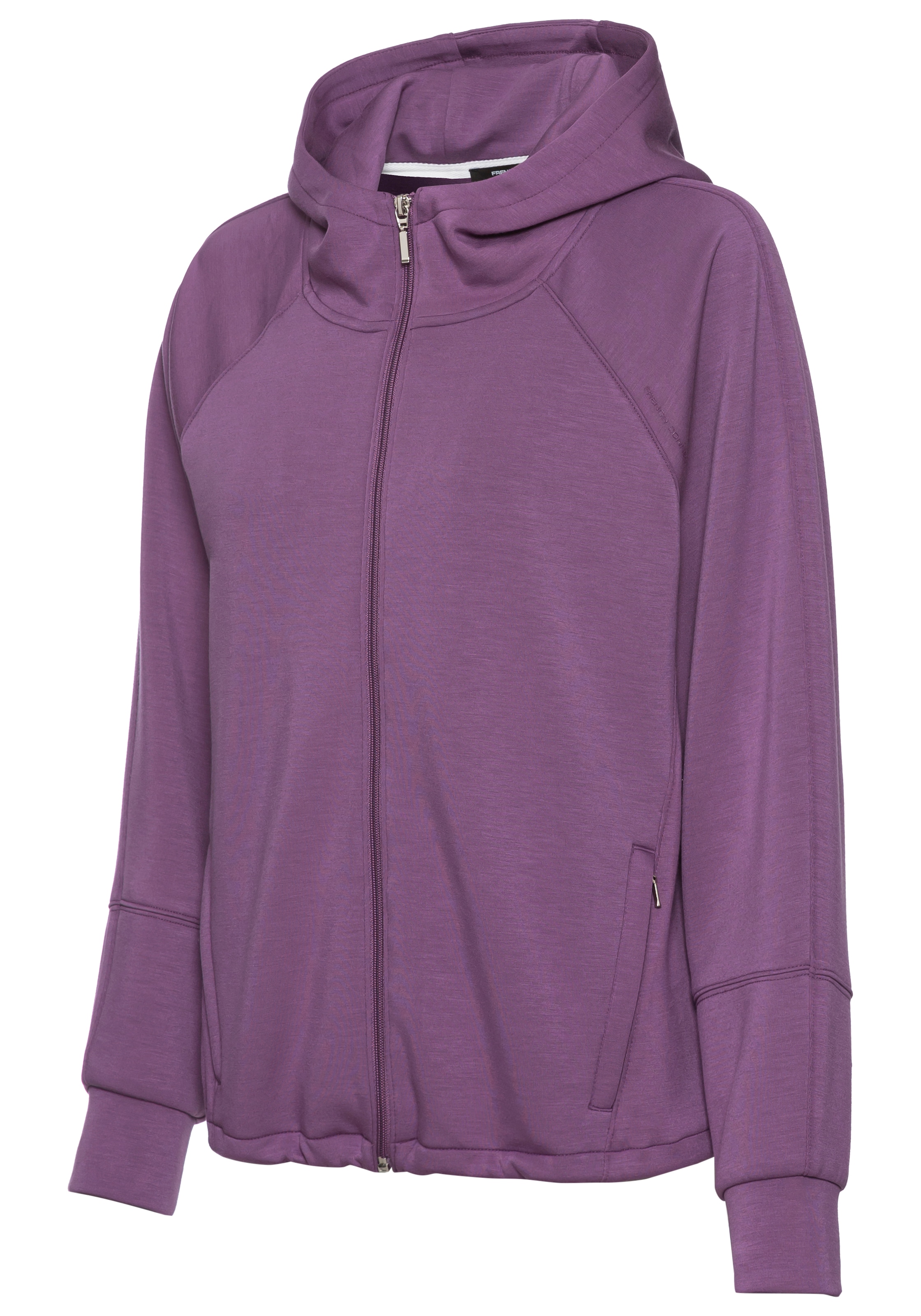 French Connection Sweatjacke, mit seitlichen Reissverschlusstasche, Loungewear