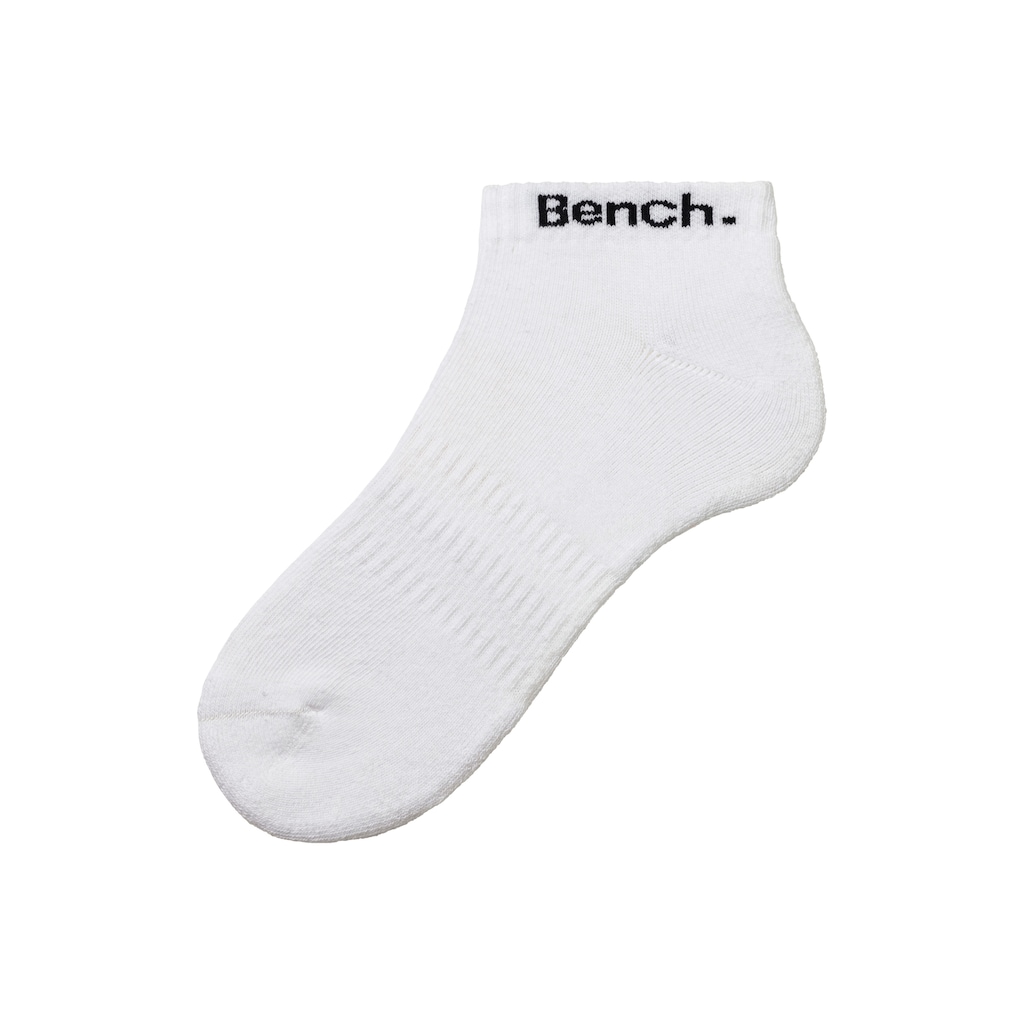 Bench. Sportsocken, (Packung, 12 Paar), Tennis Kurzsocken mit Halbfussfrottee