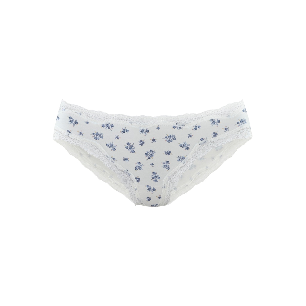 Vivance Jazz-Pants Slips, (3er-Pack), aus elastischer Baumwolle