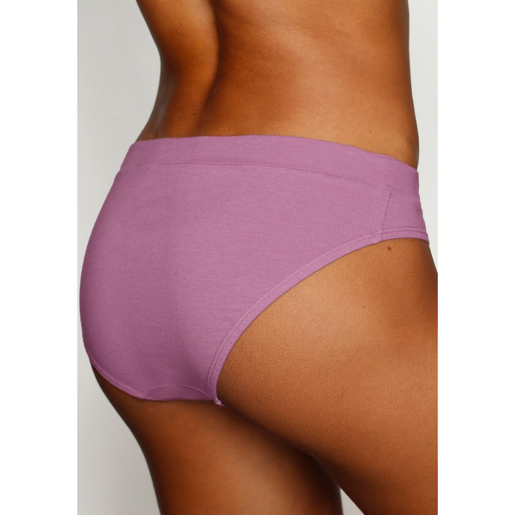 Vivance Jazz-Pants Slips, (5er-Pack), mit breitem Bündchen ohne zusätzliches Gummi