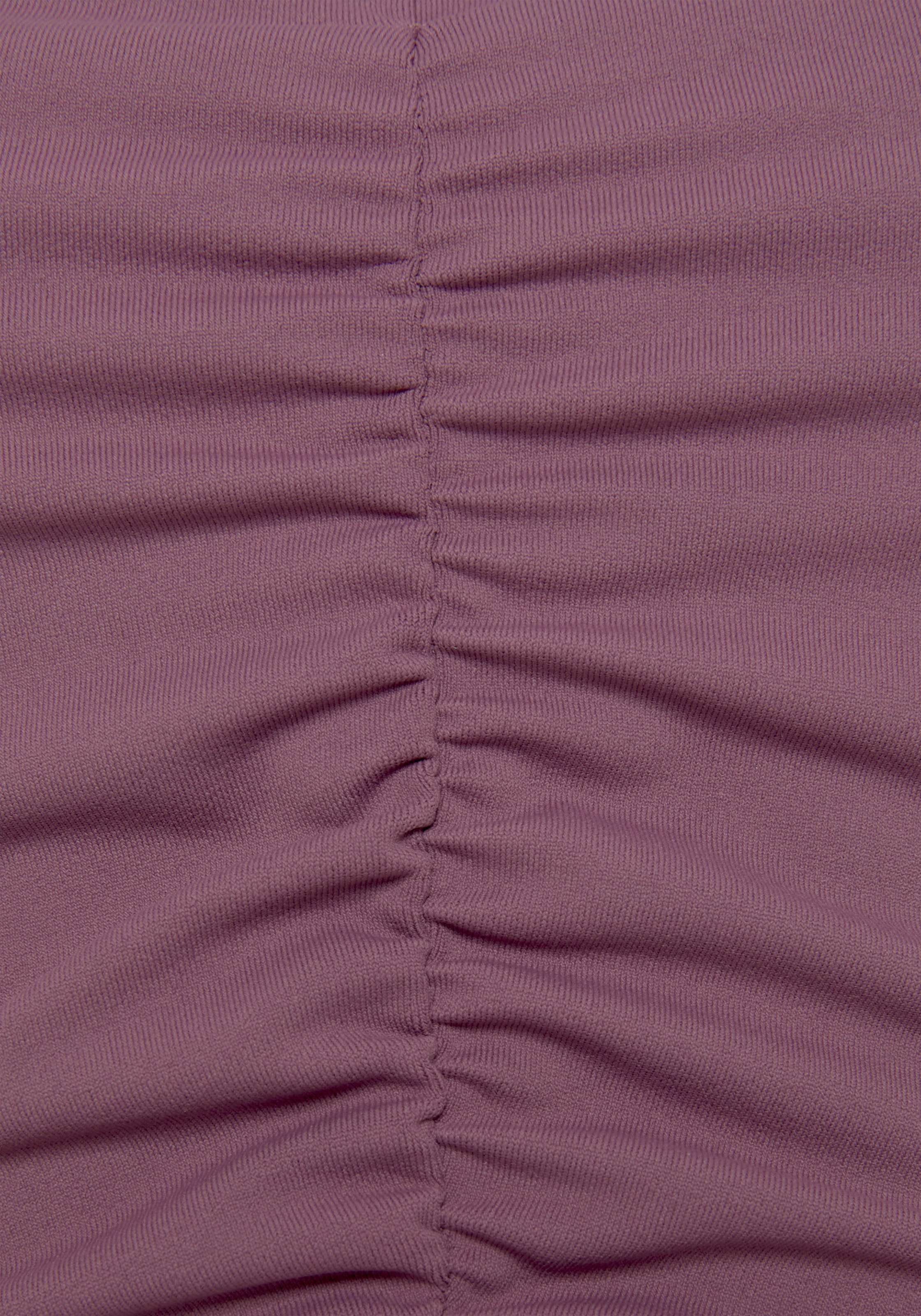 LASCANA ACTIVE Crop-Top, mit Raffung und Mesheinsätze