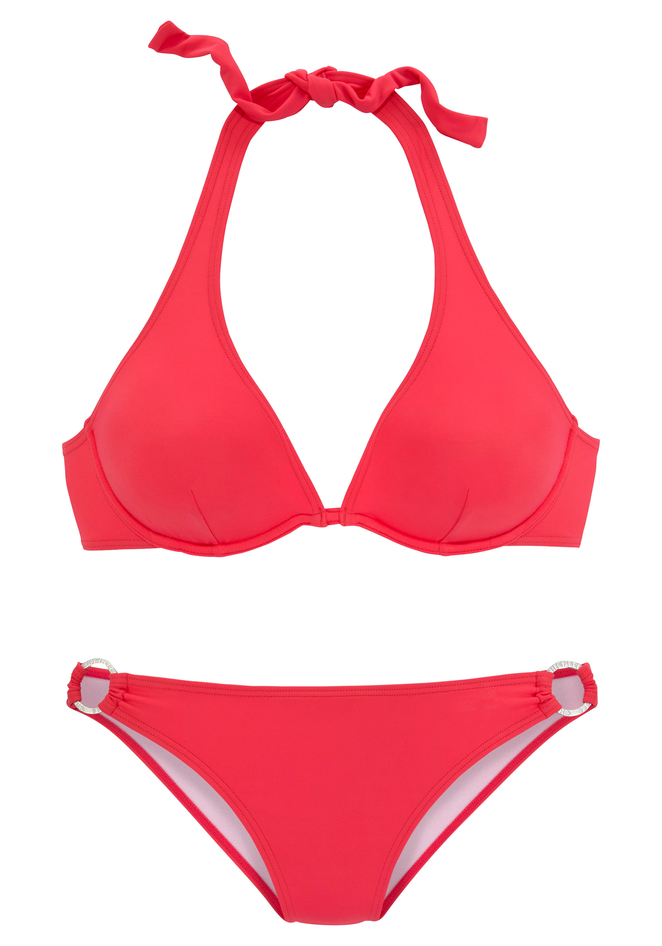 Chiemsee Bügel-Bikini, mit silberfarbennem Zierring