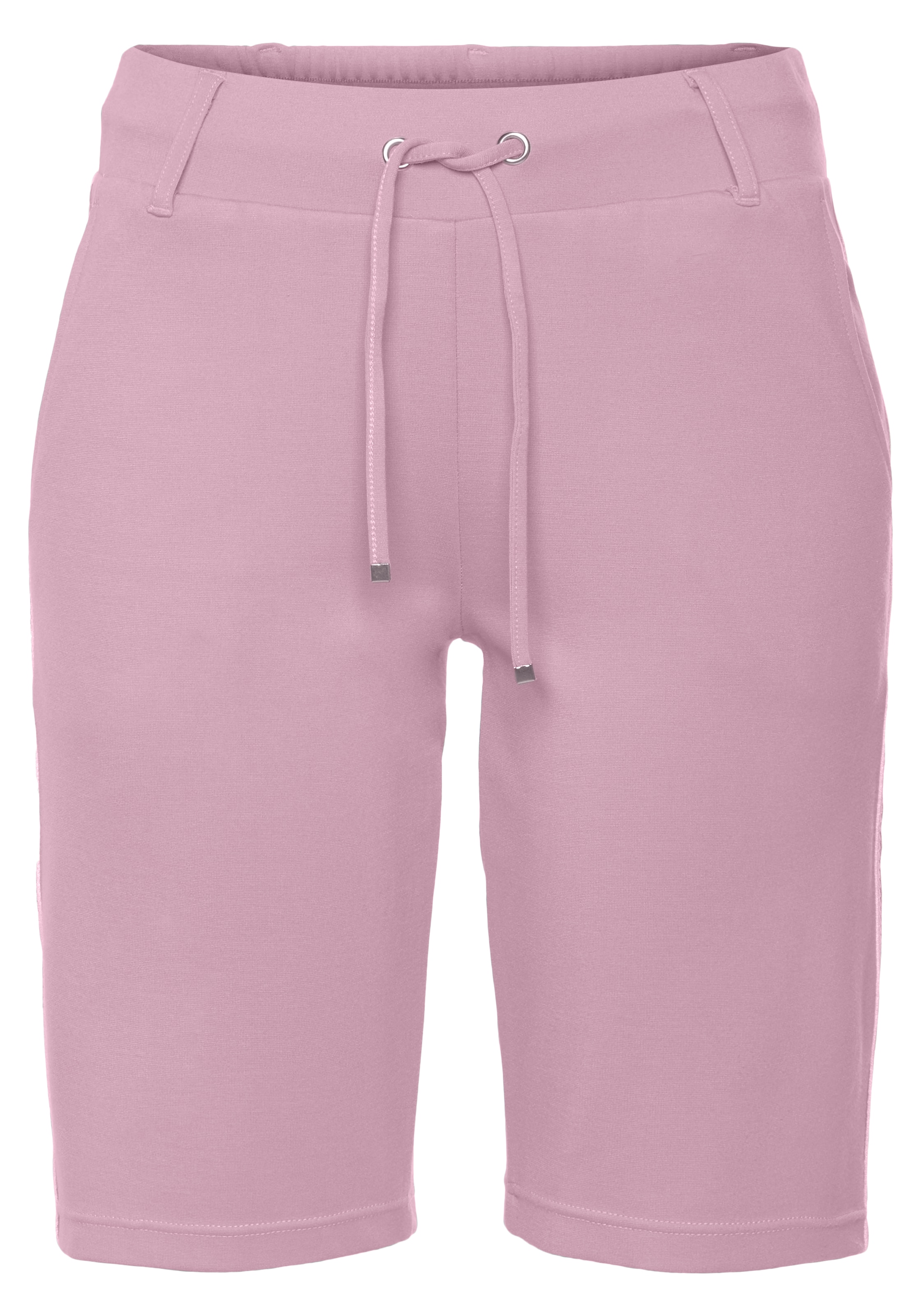 LASCANA Shorts, mit seitlichen Streifen, Loungewear