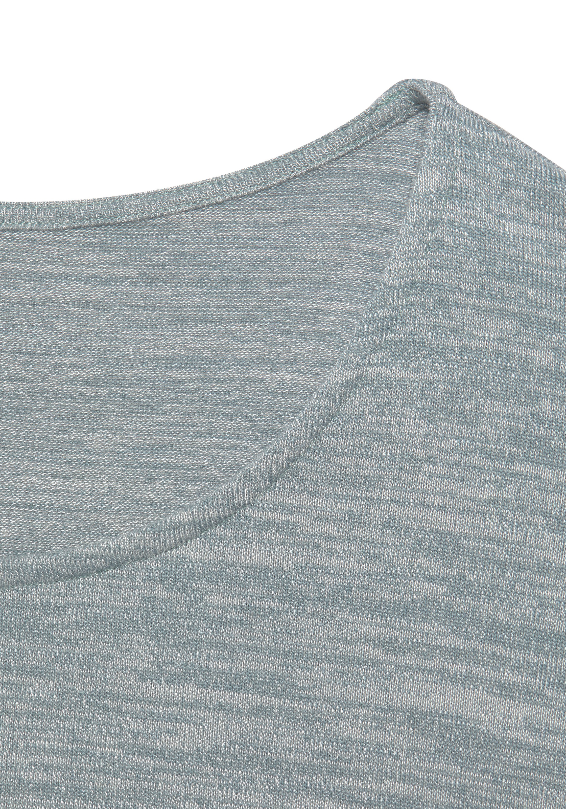 Vivance 3/4-Arm-Shirt »mit modischer Melange-Struktur«, aus leichter Strickqualität