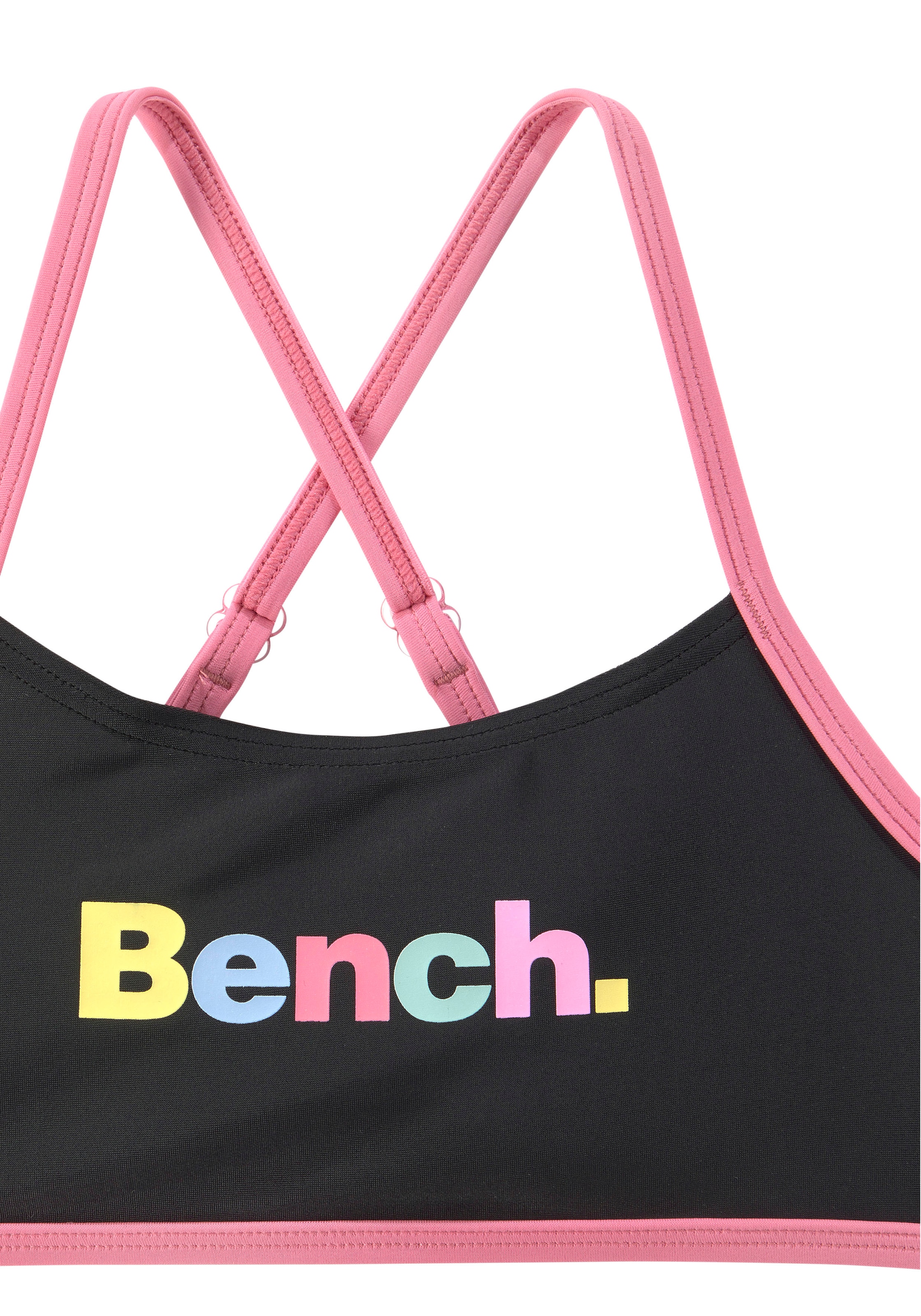 Bench. Bikini bustier avec détails colorés