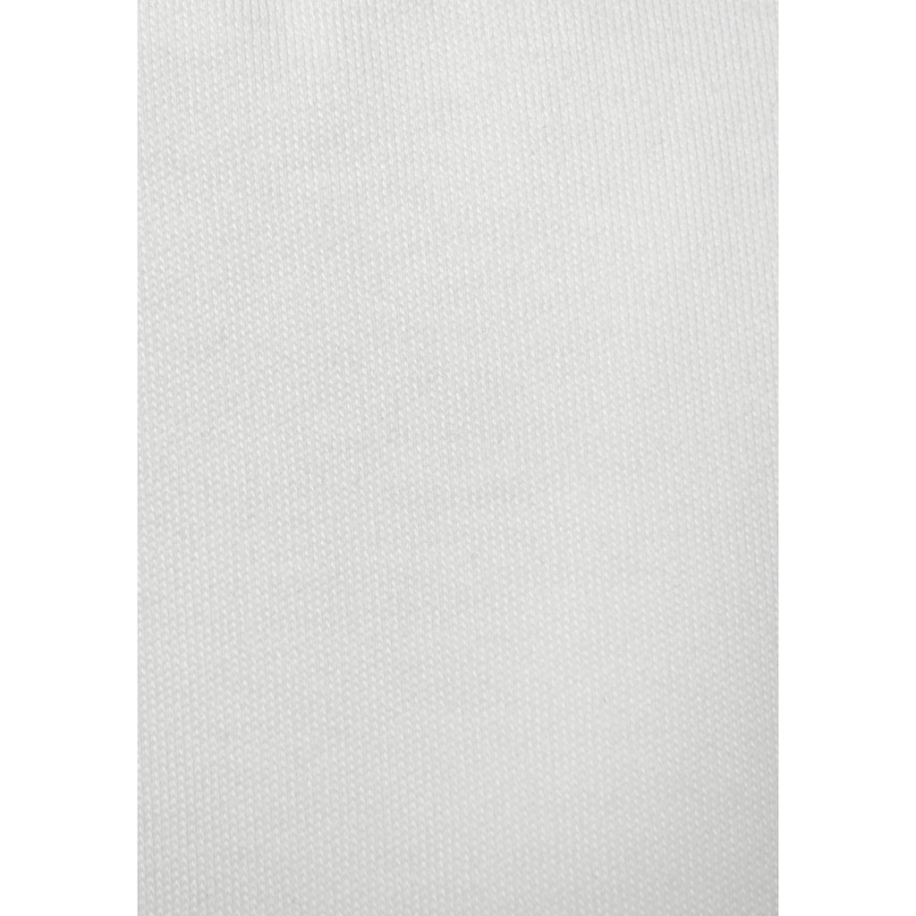 Bench. Loungewear Relaxhose, mit glänzender Logostickerei, Loungeanzug